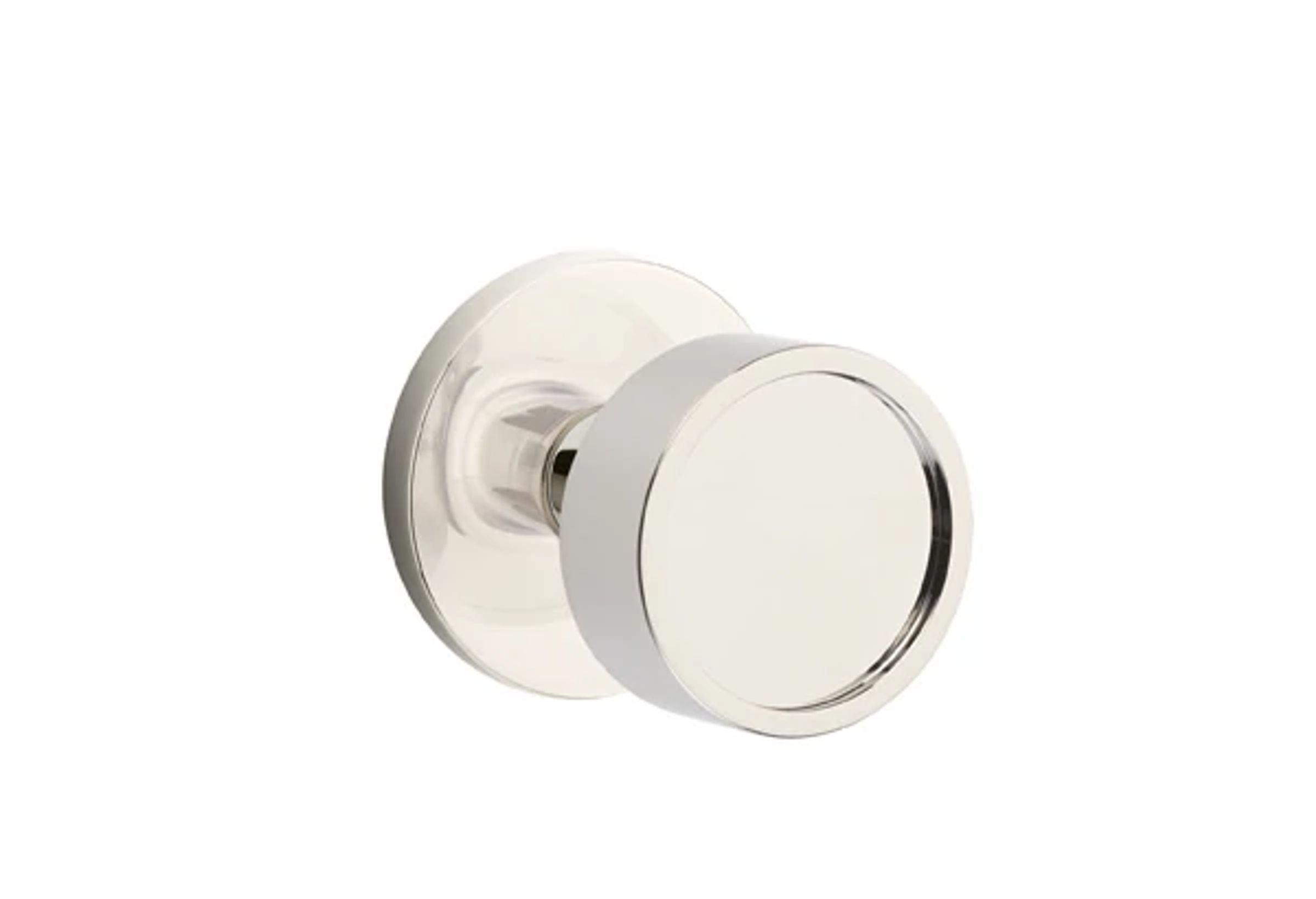 Emtek Concealed Fastener Verve Knob Set with Disk Rosette