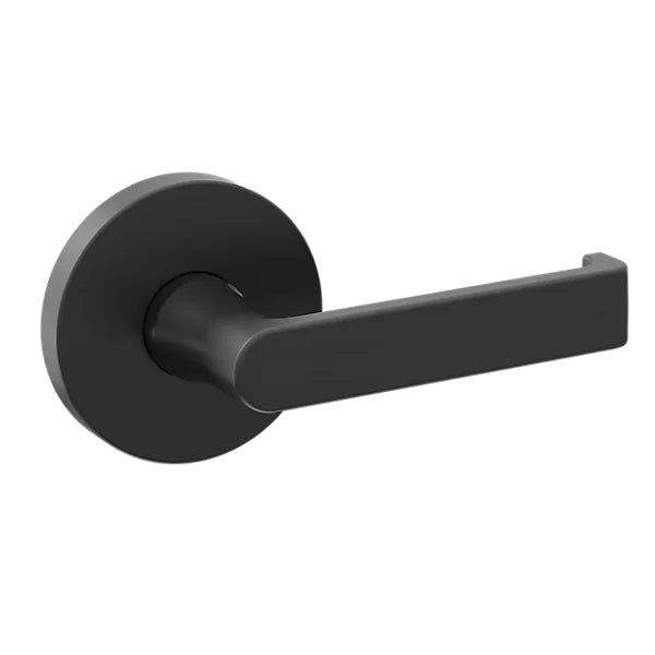 Baldwin 5105 Contemporary Straight Lever Set with 5046 Rose