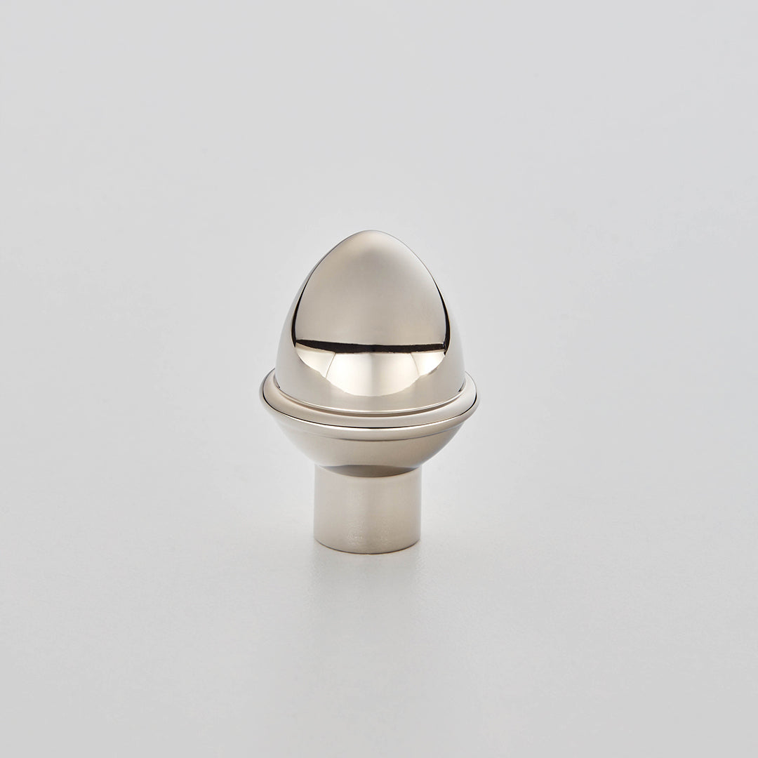 Croft Acorn Cabinet Knob 25mm / Polished Nickel