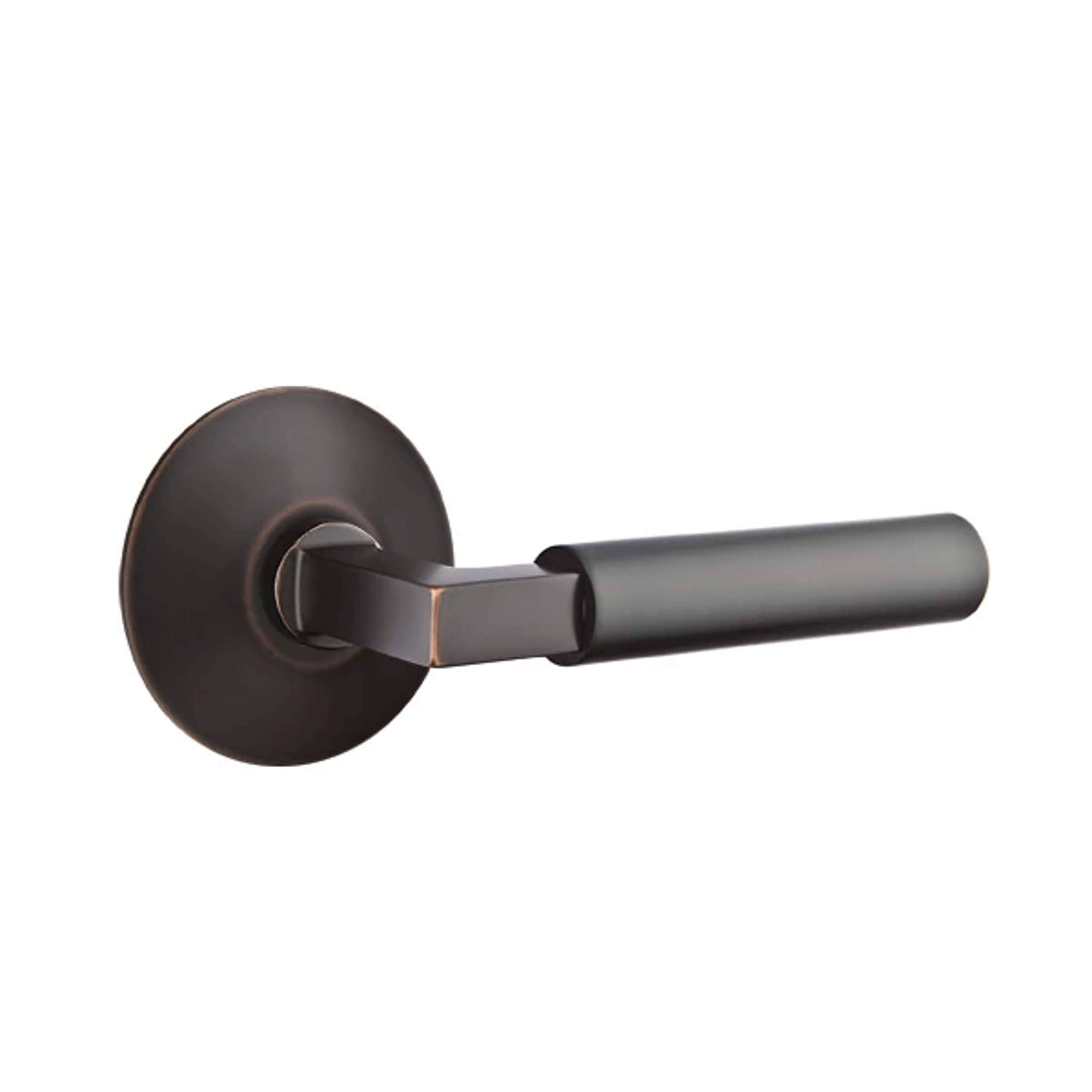 Emtek Concealed Fastener Hercules Lever Set with Modern Rosette