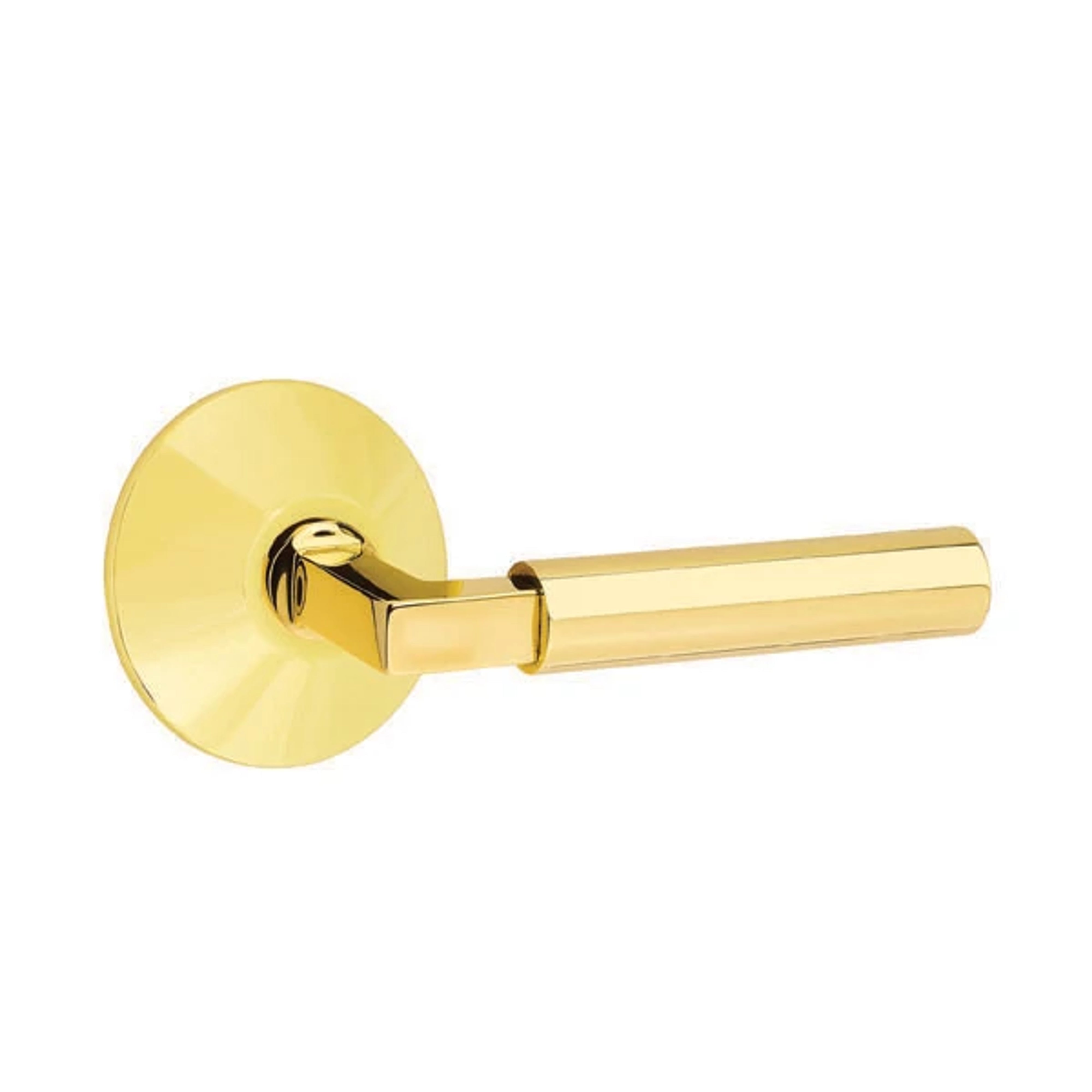 Emtek Hercules Lever Set with Modern Rosette