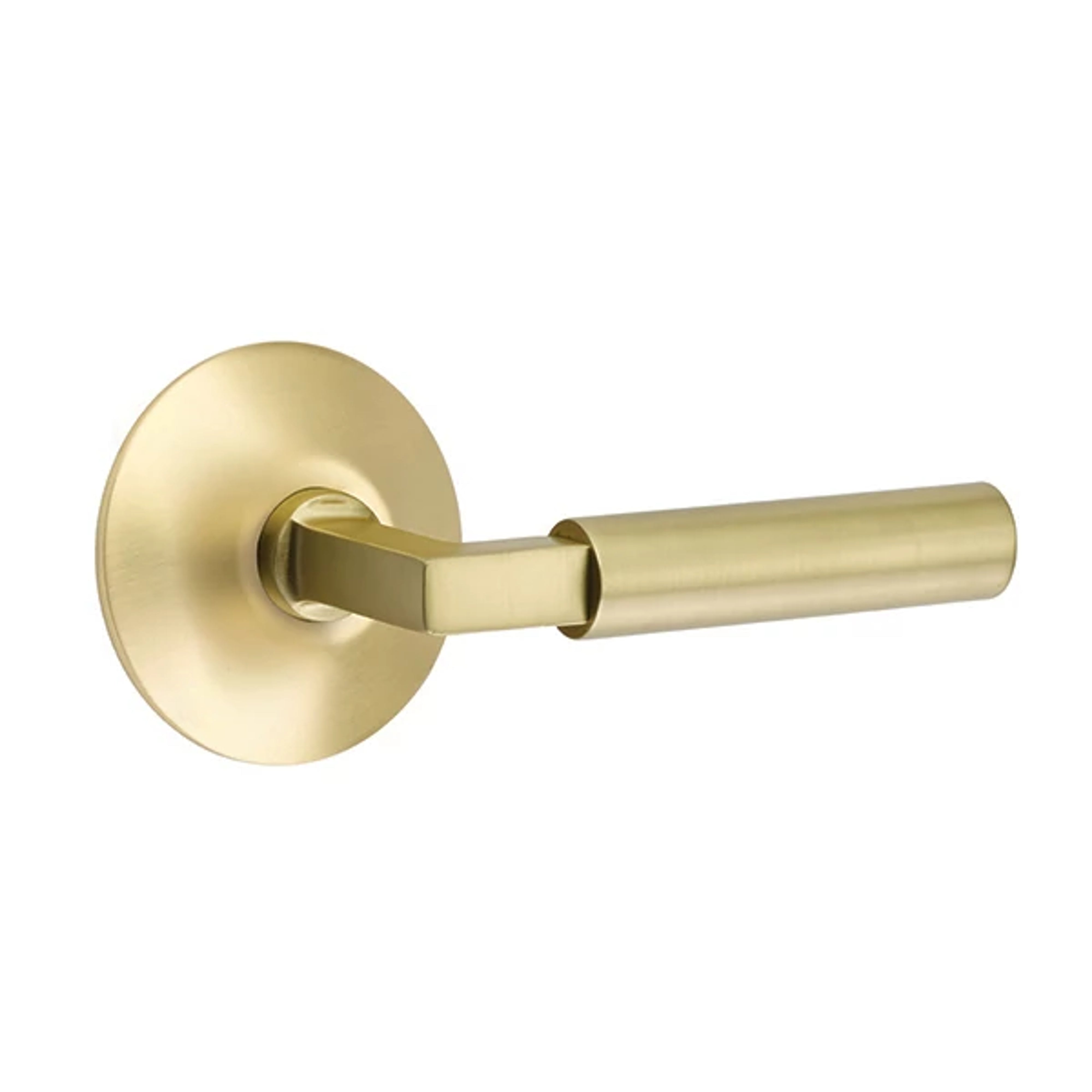 Emtek Concealed Fastener Hercules Lever Set with Modern Rosette