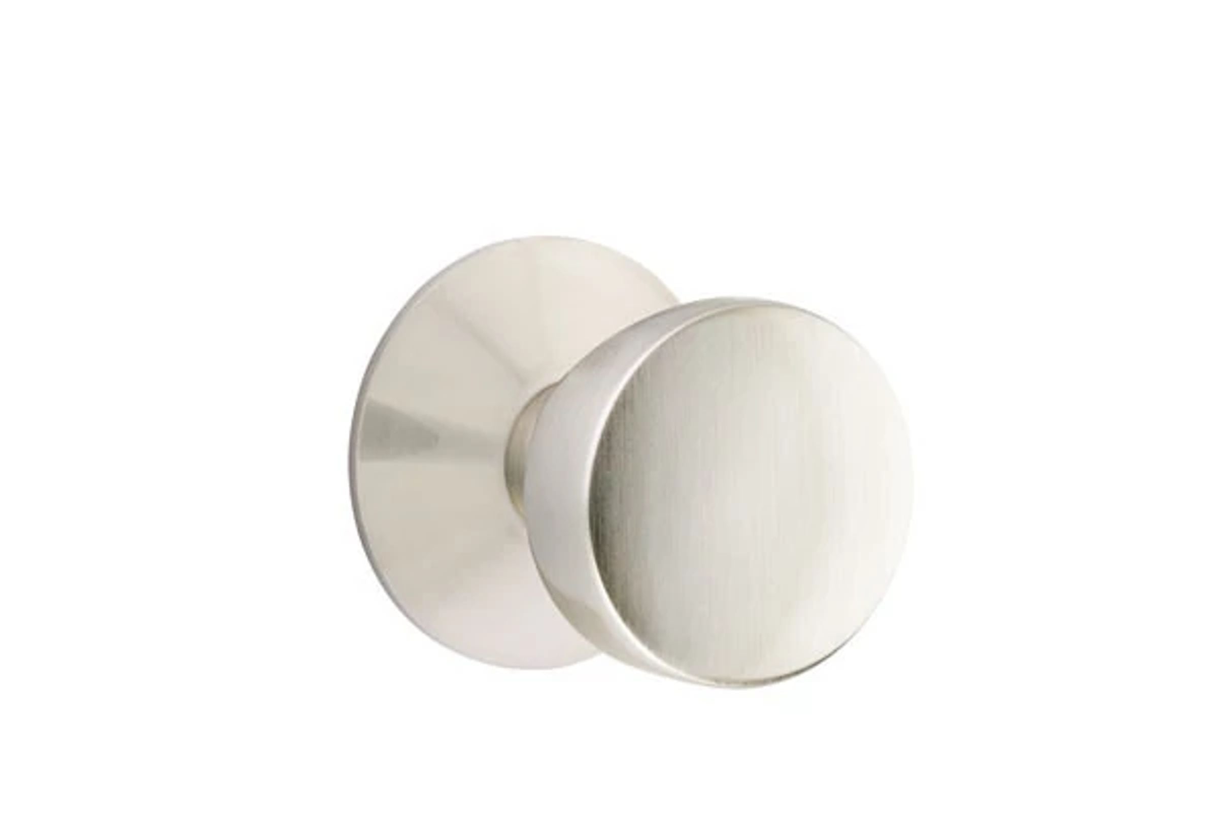 Emtek Concealed Fastener Laurent Knob Set with Modern Rosette