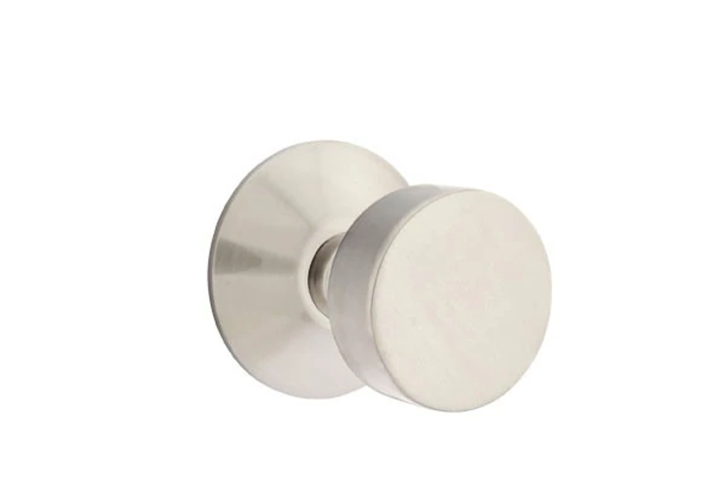 Emtek Concealed Fastener Round Knob Set with Modern Rosette