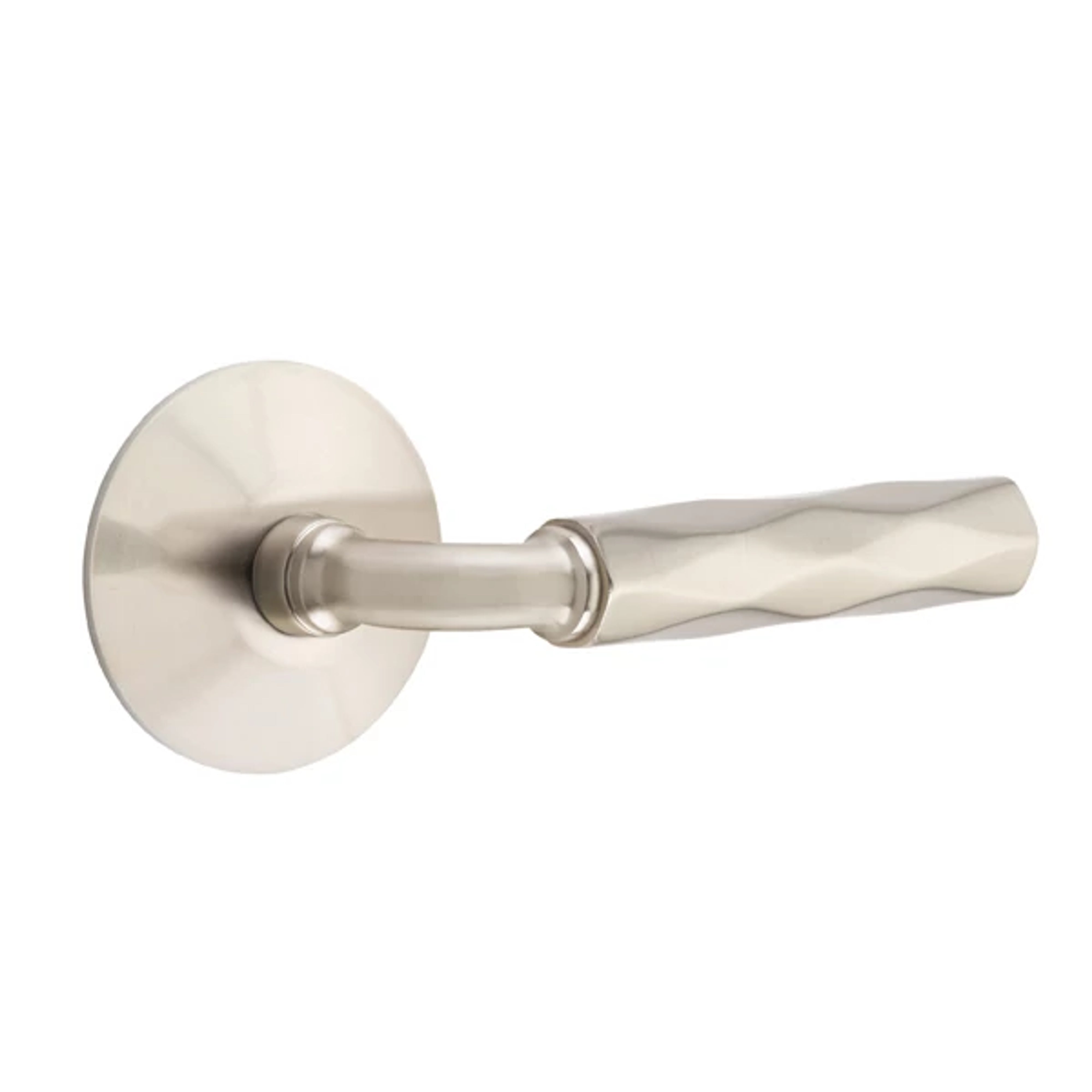 Emtek Select R-Bar Tribeca Lever Set with Modern Rosette