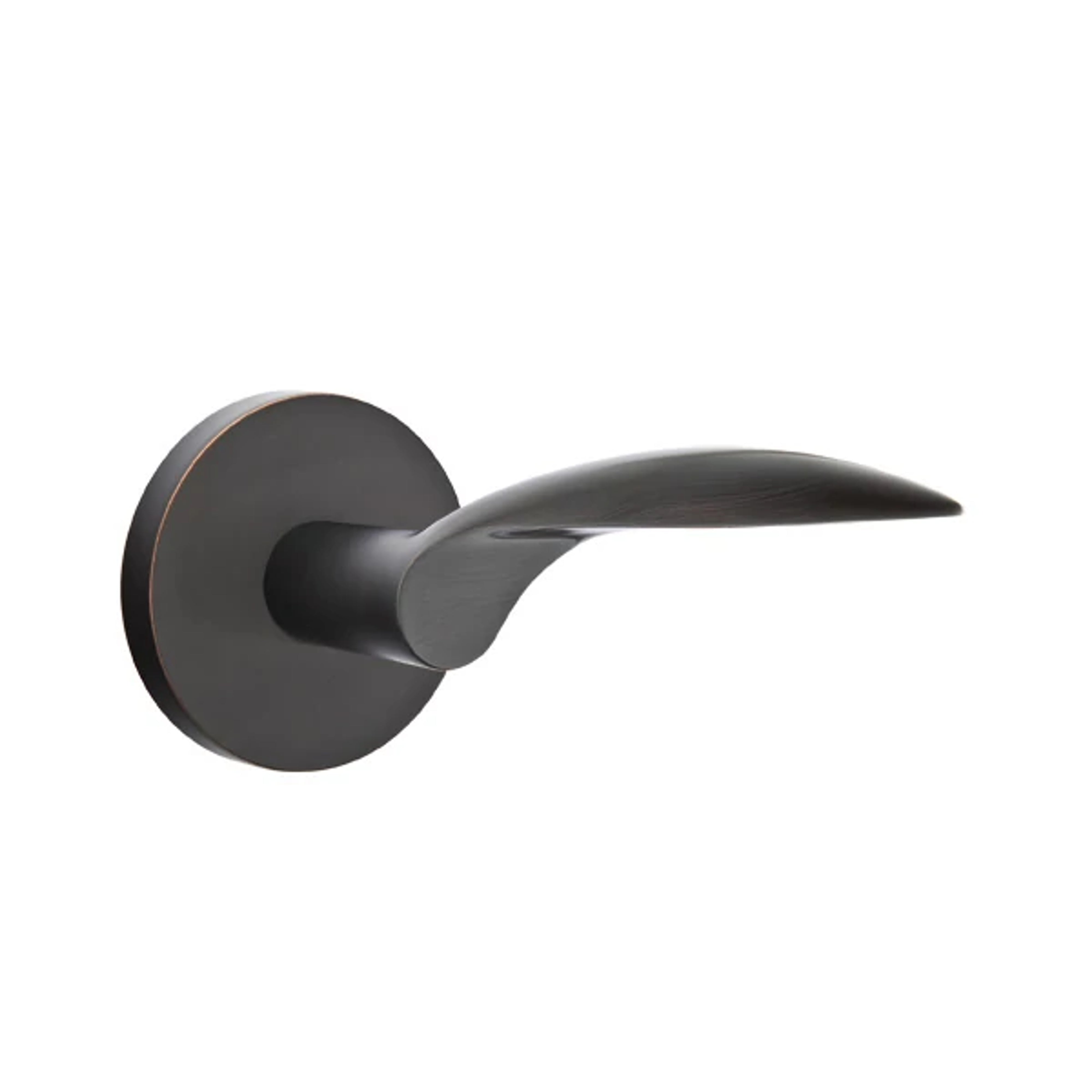 Emtek Concealed Fastener Mercury Lever Set with Disk Rosette