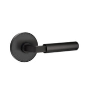 Emtek Select L-Square Smooth Lever Set with Disk Rosette