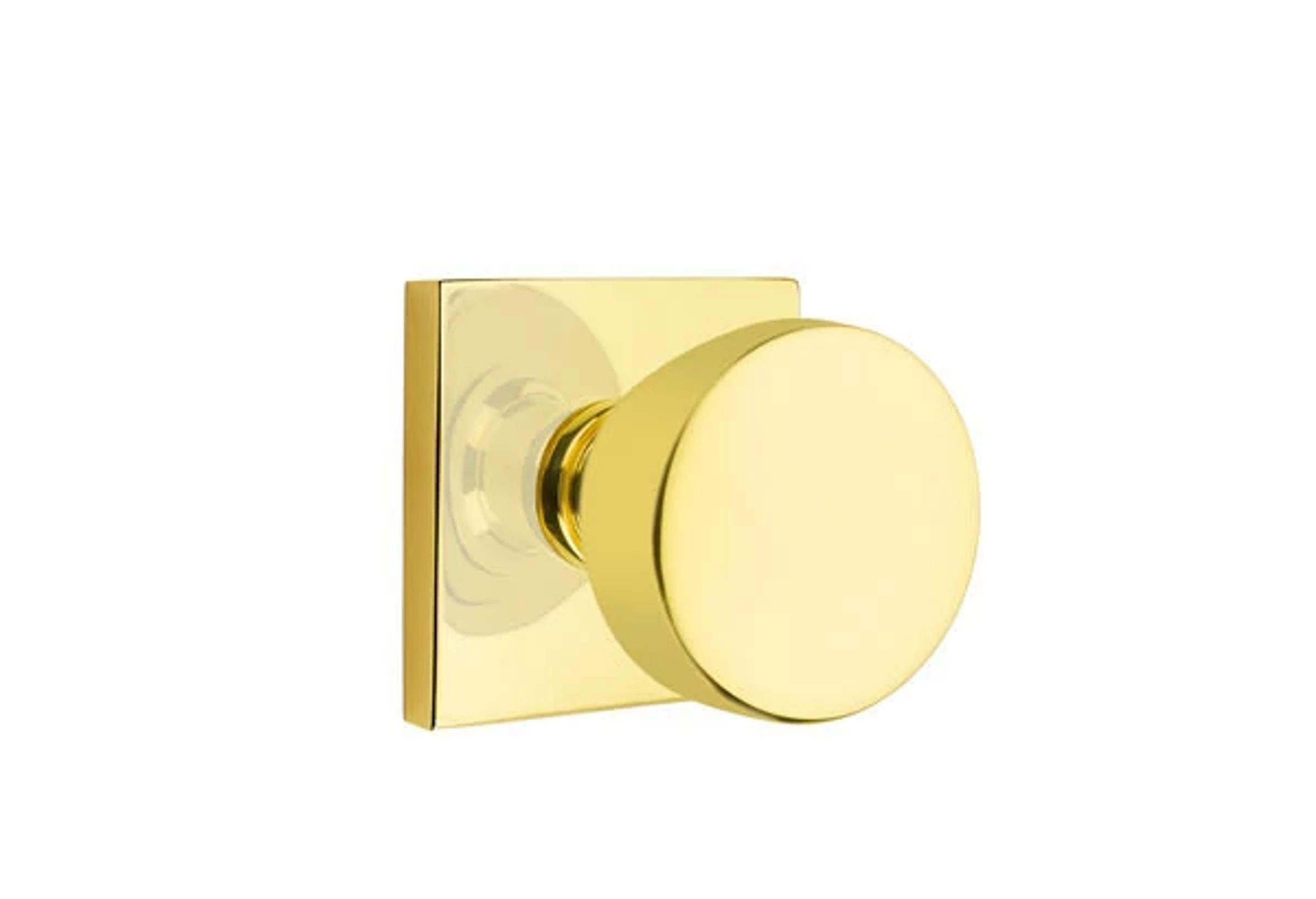 Emtek Laurent Knob Set with Square Rosette