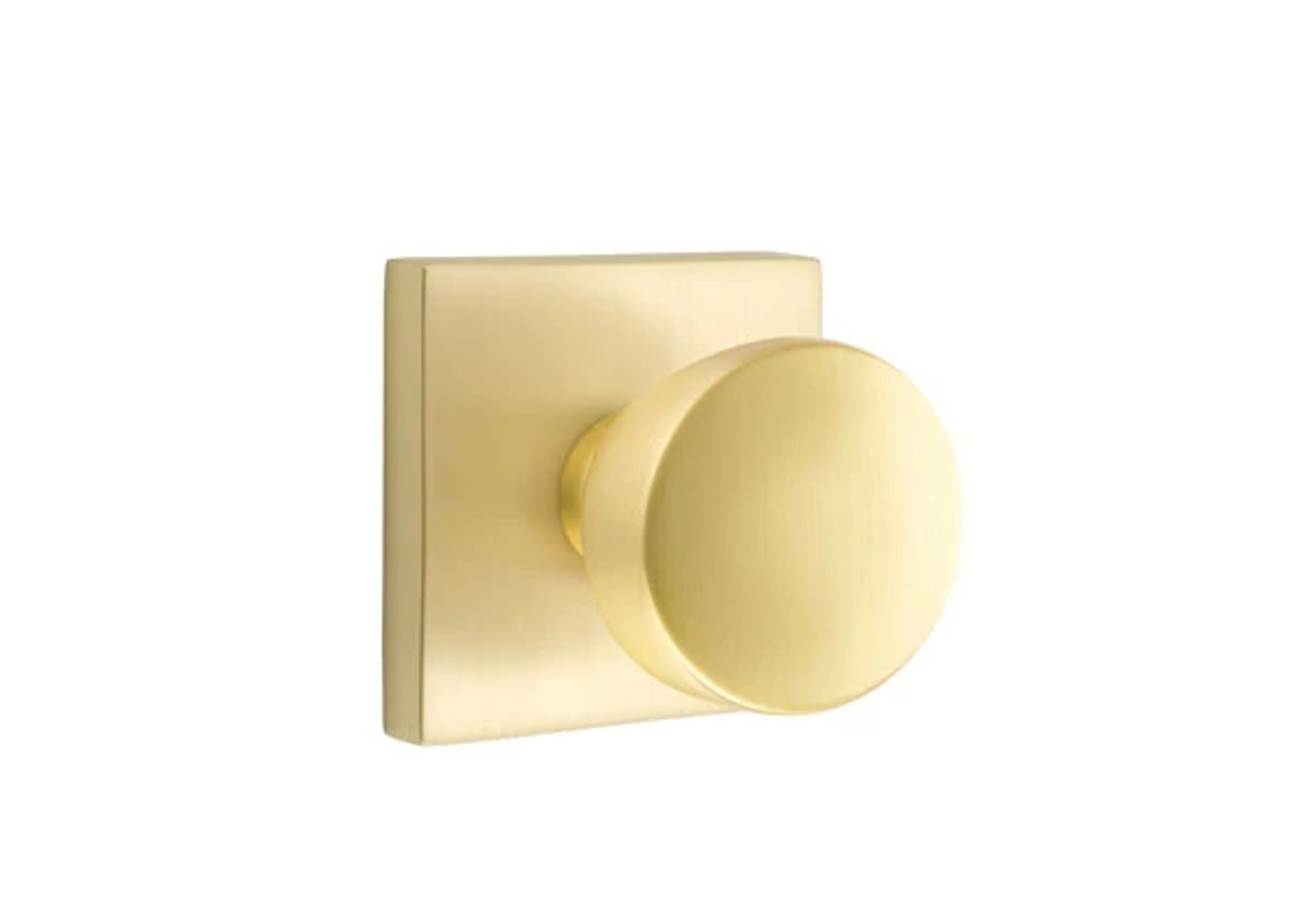 Emtek Laurent Knob Set with Square Rosette