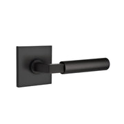 Emtek Select L-Square Smooth Lever Set with Square Rosette