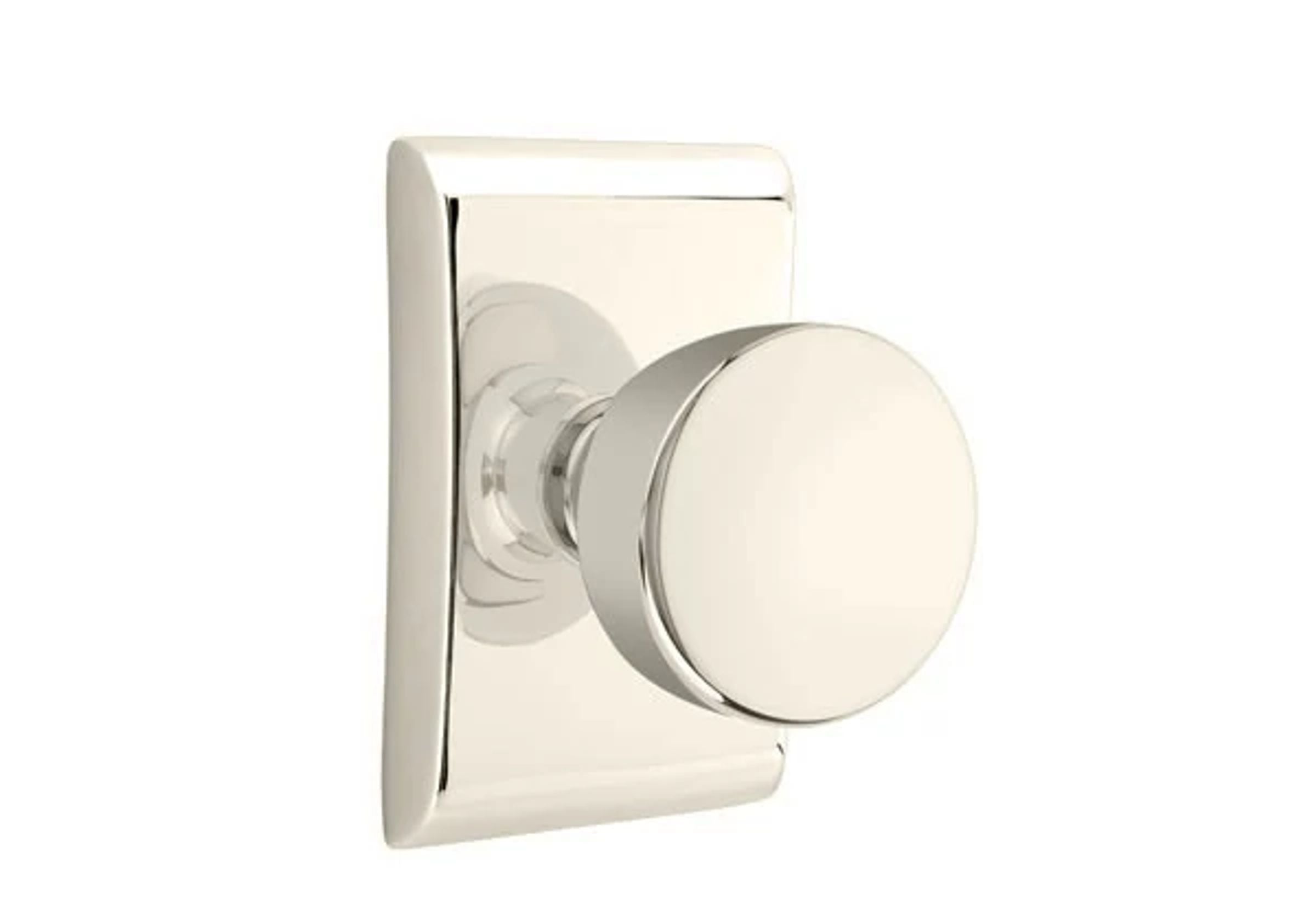 Emtek Laurent Knob Set with Neos Rosette