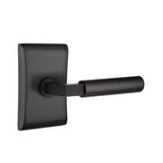 Emtek Select L-Square Smooth Lever Set with Neos Rosette