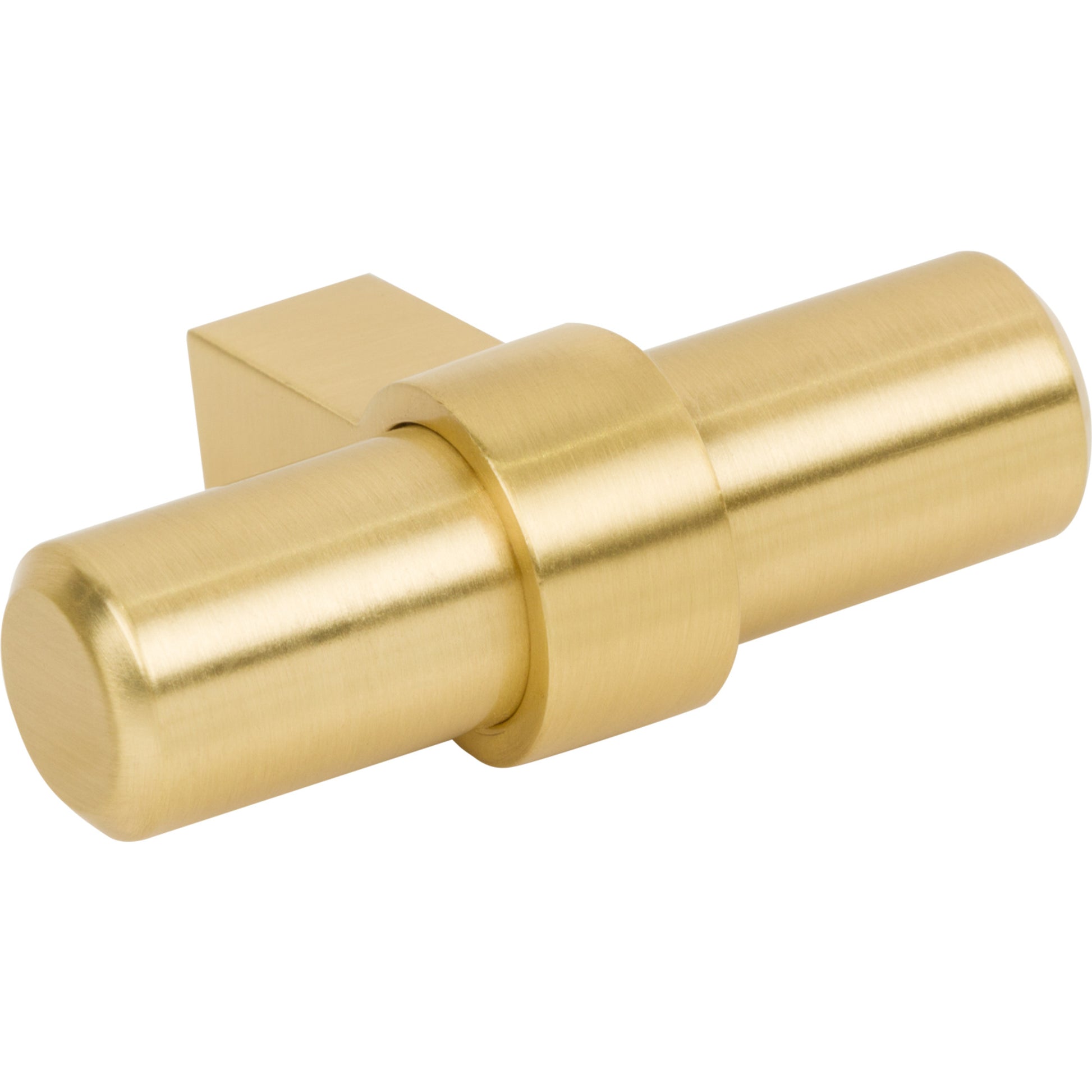 Jeffrey Alexander Key Grande T-Knob Brushed Gold / 2"