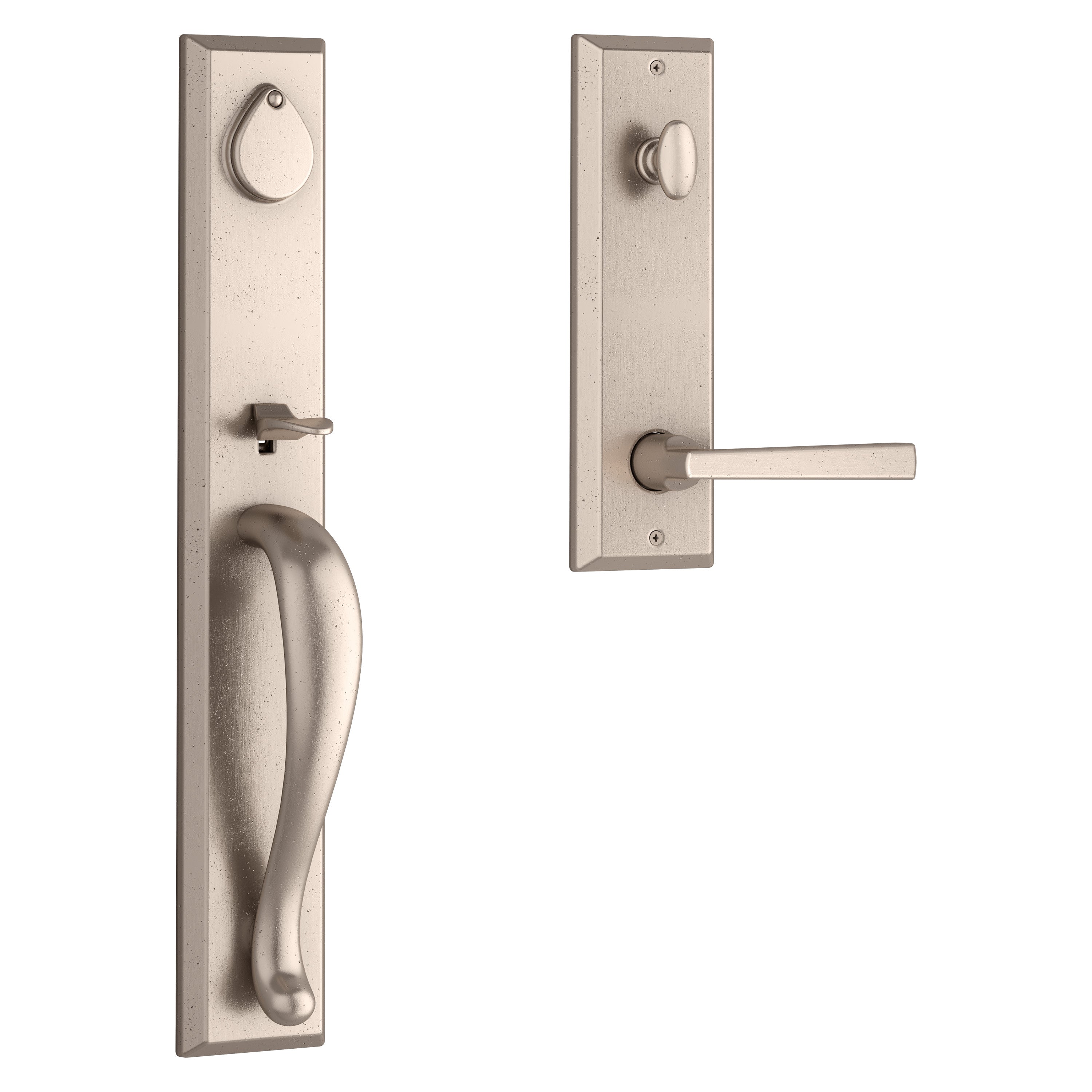 Baldwin Reserve Longview Handleset With Taper Lever