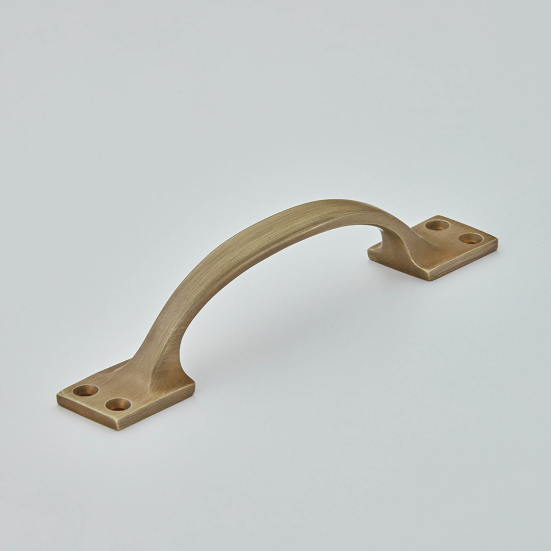 Croft Plain Cabinet Handle 152mm / Light Antique Brass