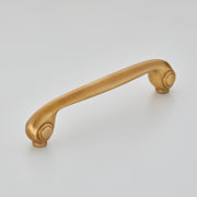 Croft Rotary Cabinet Handle 158mm / Smoked Brass