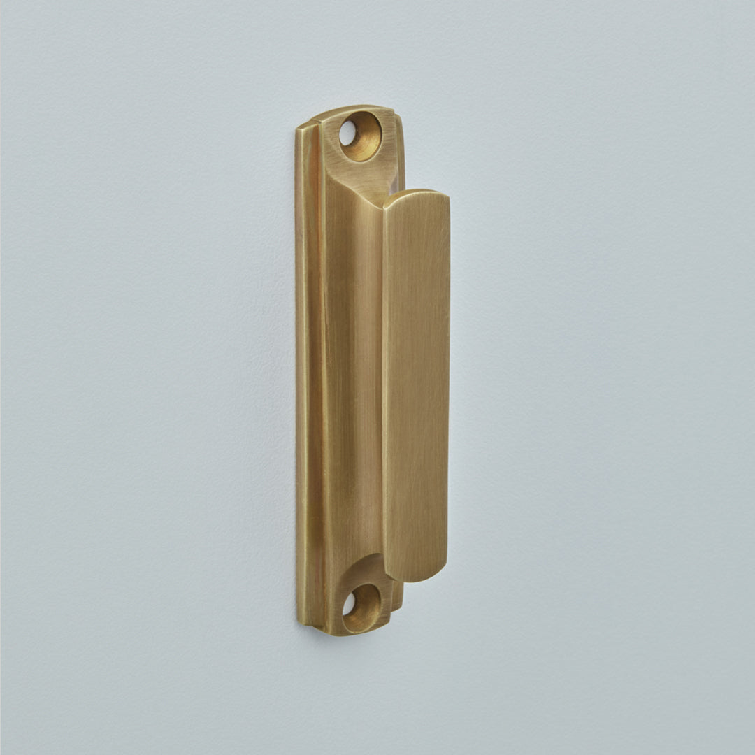 Croft Concave Cabinet Handle 76mm / Light Antique Brass