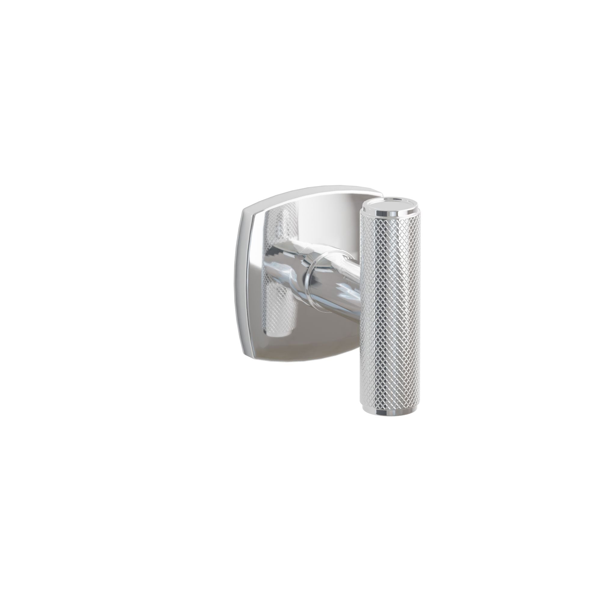 Emtek Concealed Fastener Ace Knurled Knob Set With Urban Modern Rosette