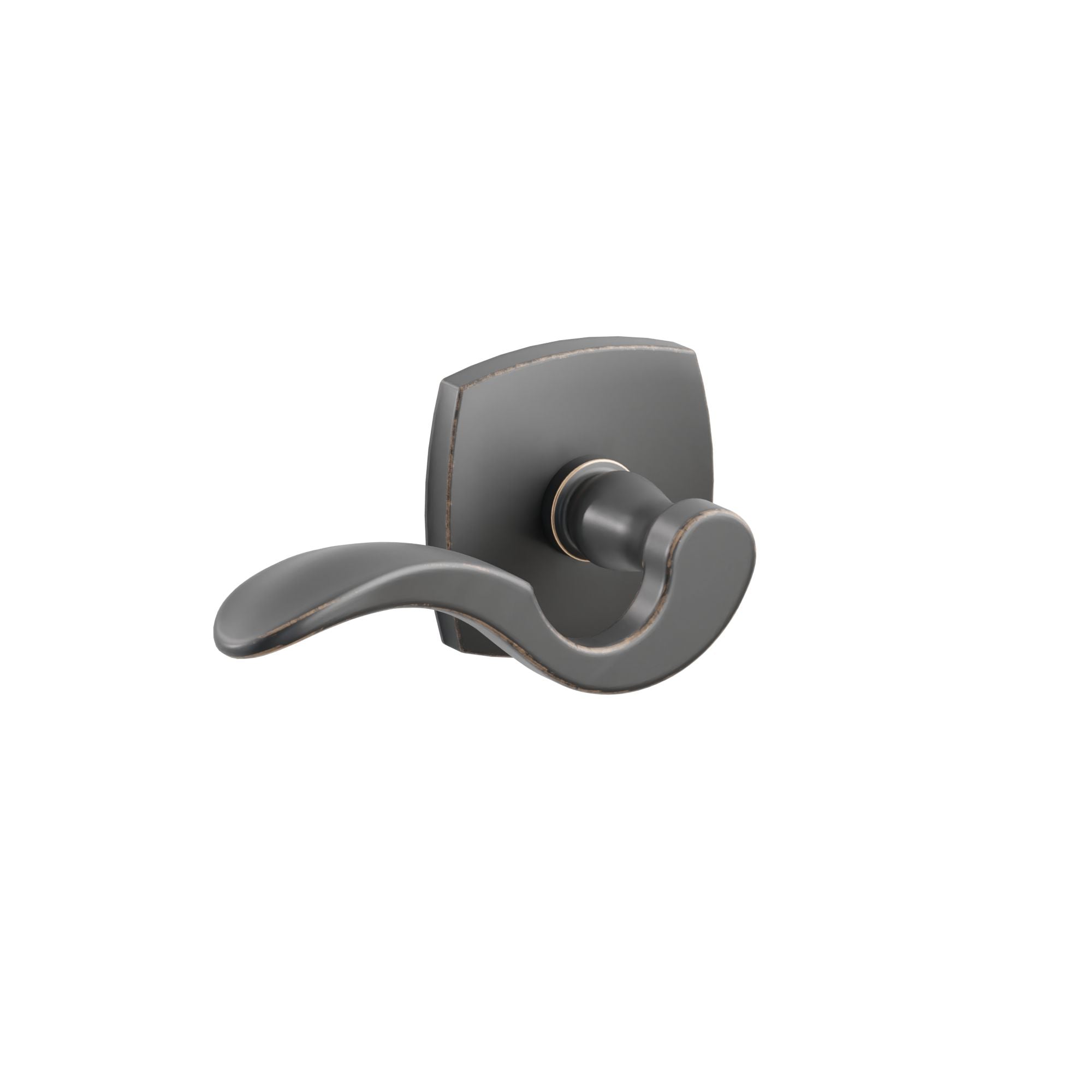 Emtek Basel Lever Set with Urban Modern Rosette