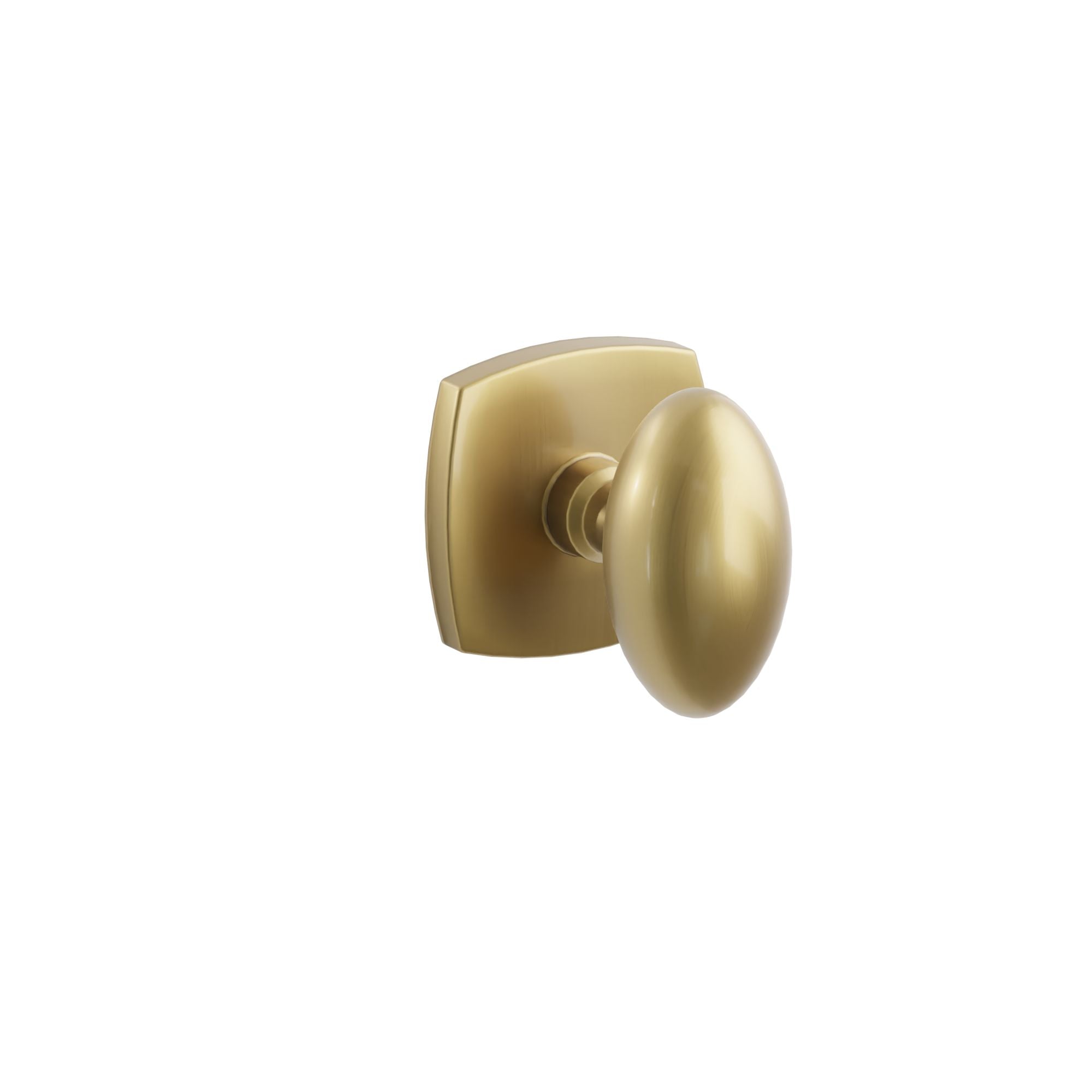 Emtek Concealed Fastener Egg Knob Set With Urban Modern Rosette