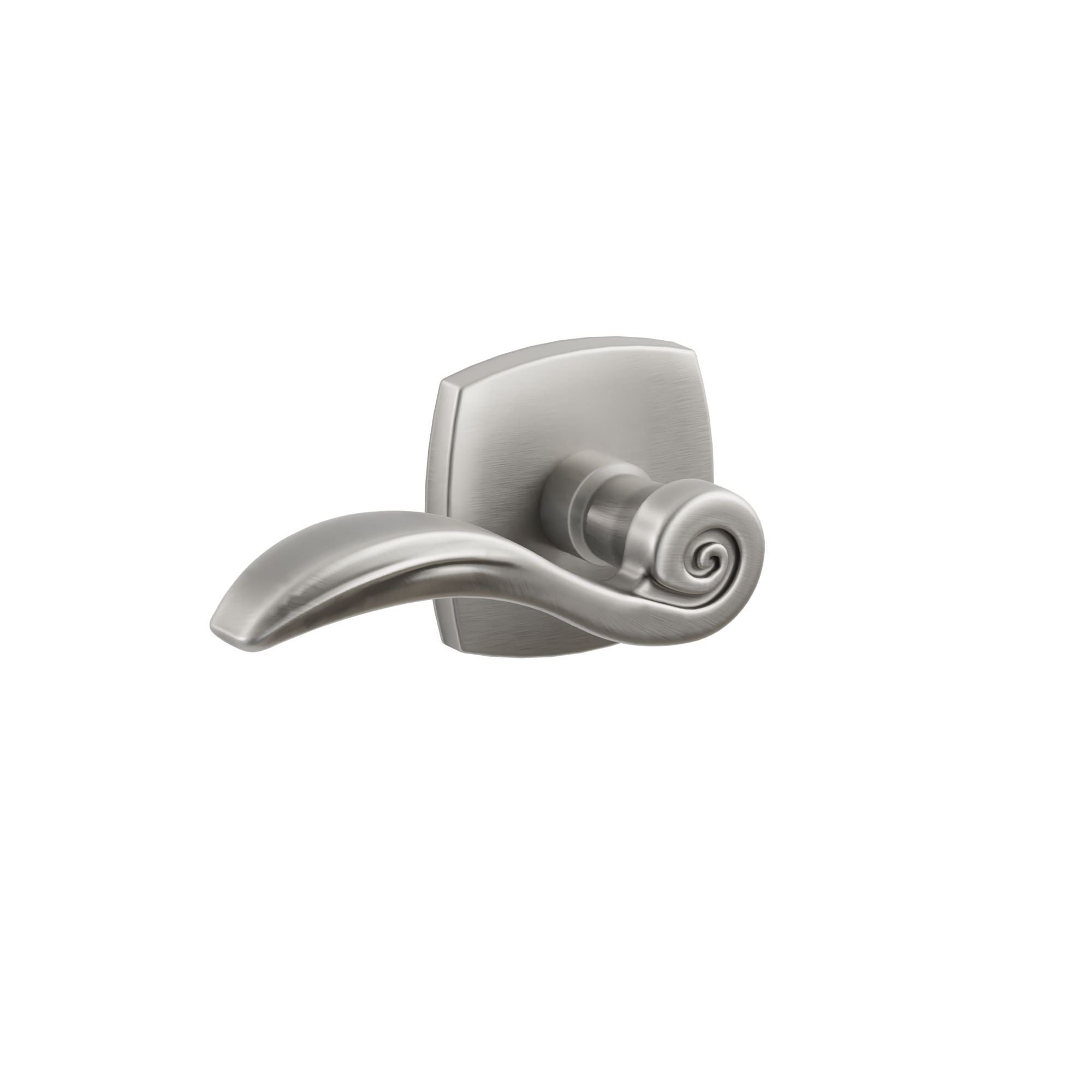 Emtek Concealed Fastener Elan Lever Set With Urban Modern Rosette