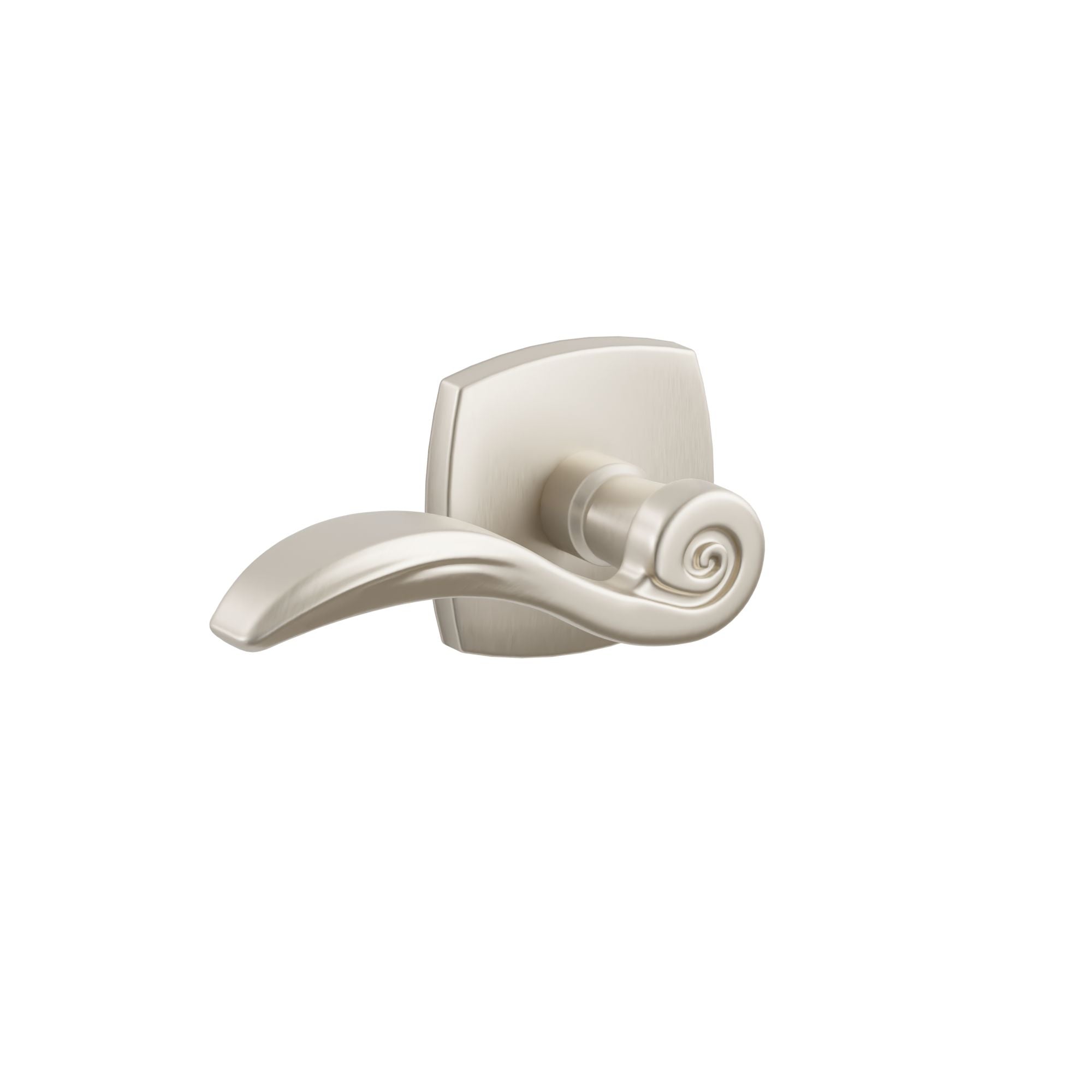 Emtek Concealed Fastener Elan Lever Set With Urban Modern Rosette