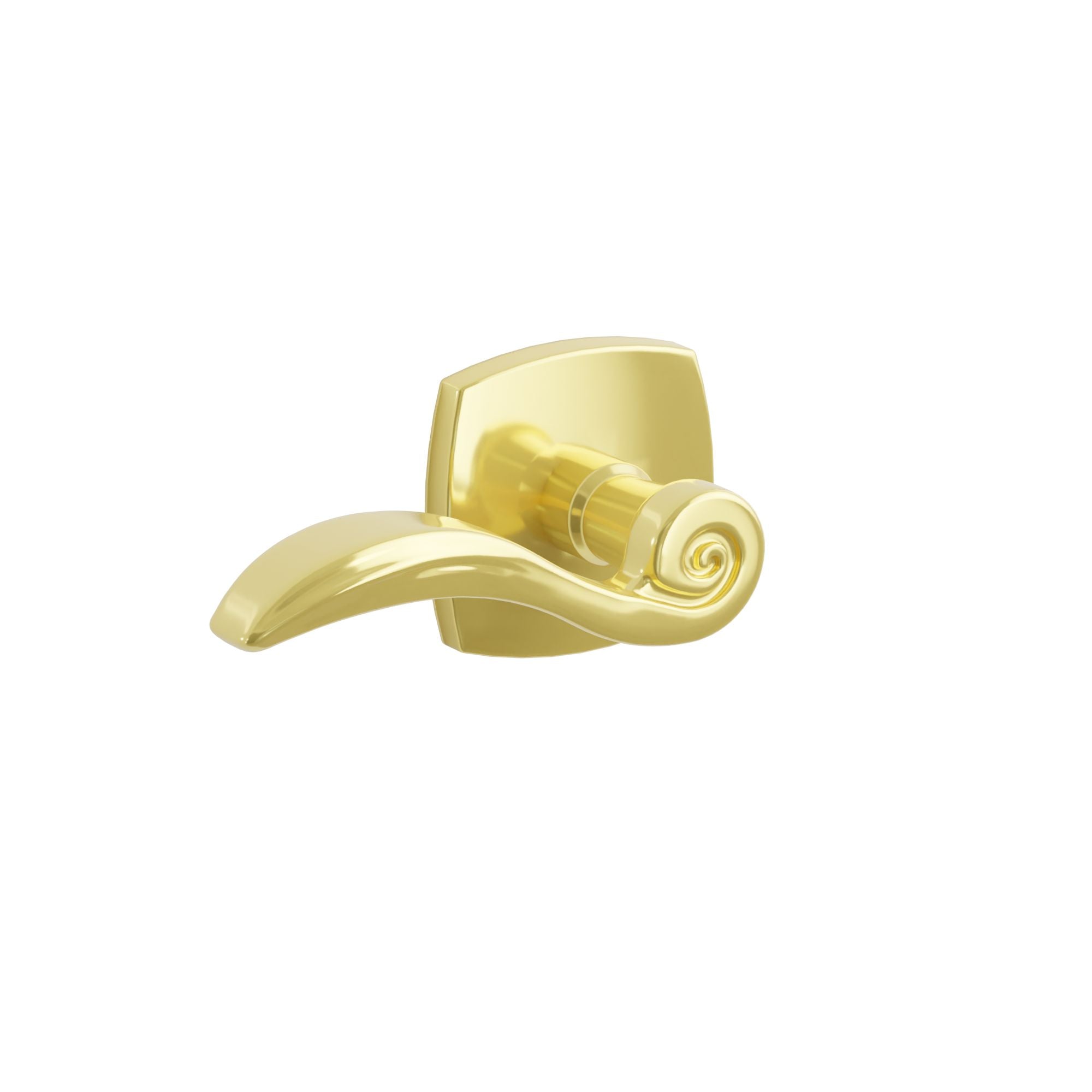 Emtek Concealed Fastener Elan Lever Set With Urban Modern Rosette