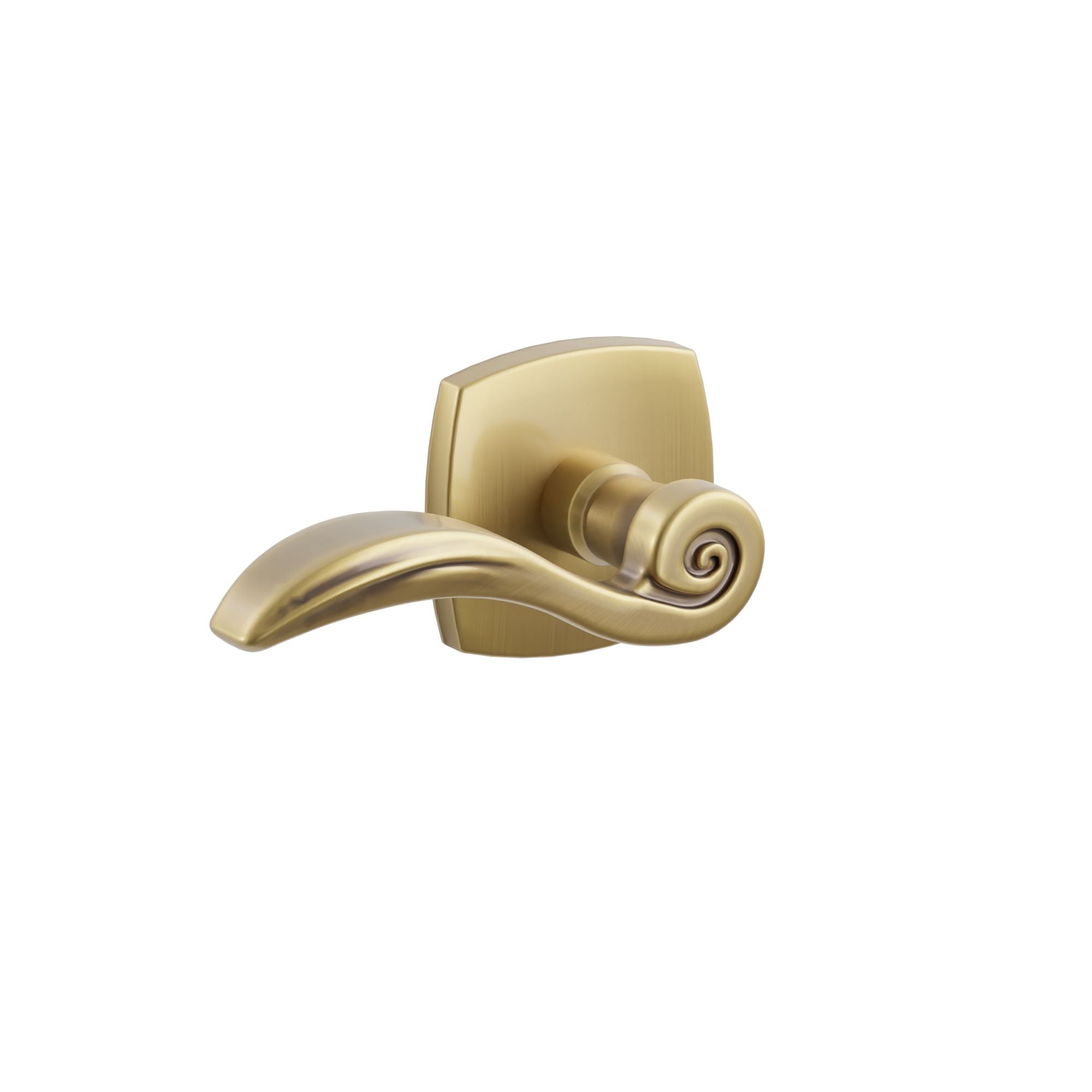 Emtek Elan Lever Set with Urban Modern Rosette