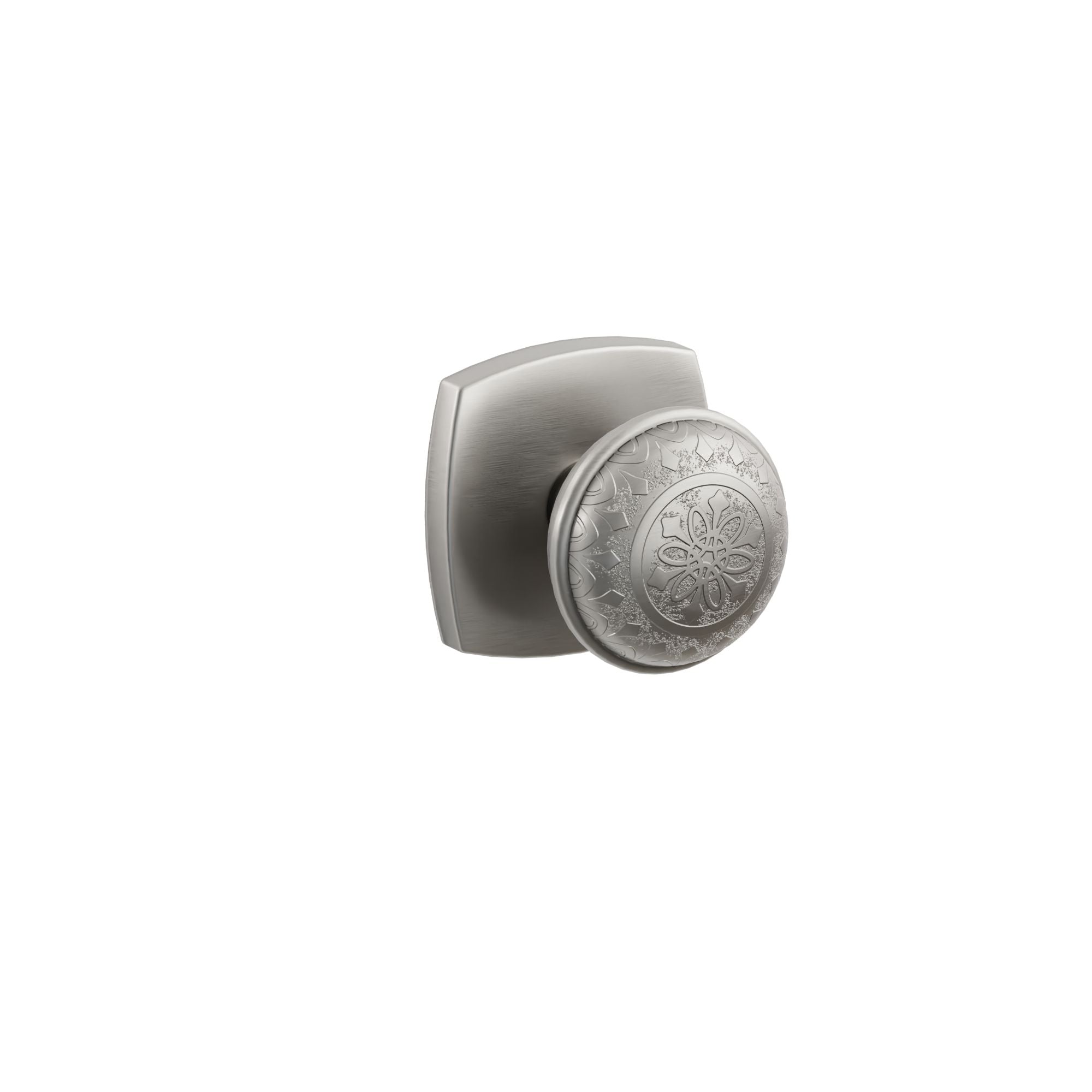 Emtek Concealed Fastener Lancaster Knob Set With Urban Modern Rosette
