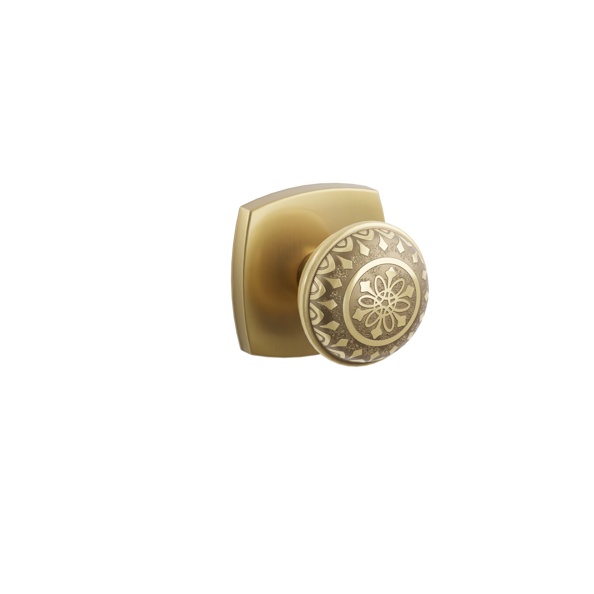 Emtek Lancaster Knob Set with Urban Modern Rosette