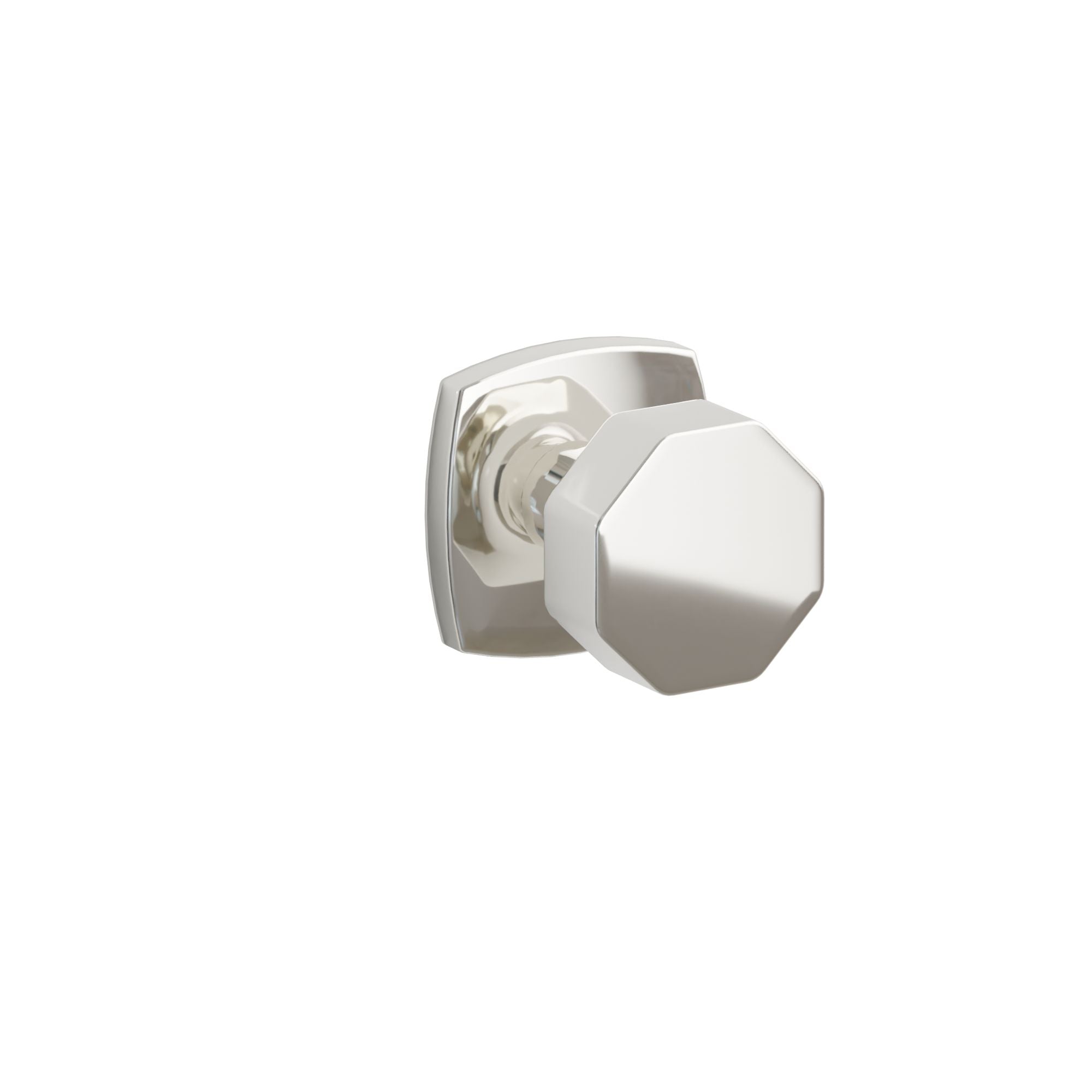 Emtek Octagon Knob Set with Urban Modern Rosette