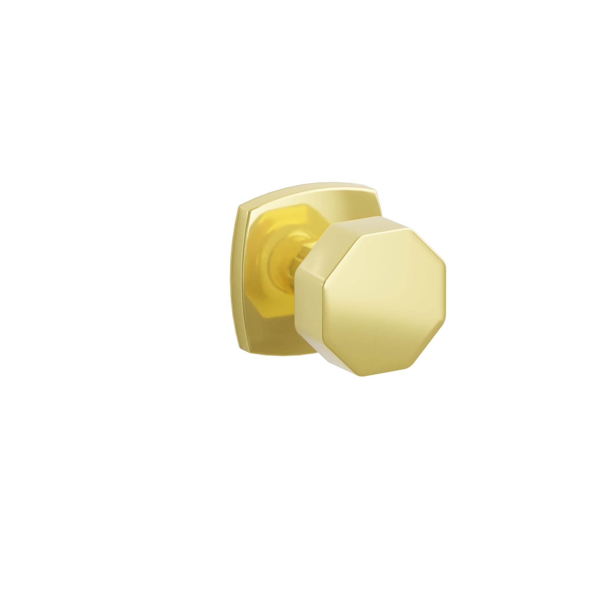 Emtek Octagon Knob Set with Urban Modern Rosette