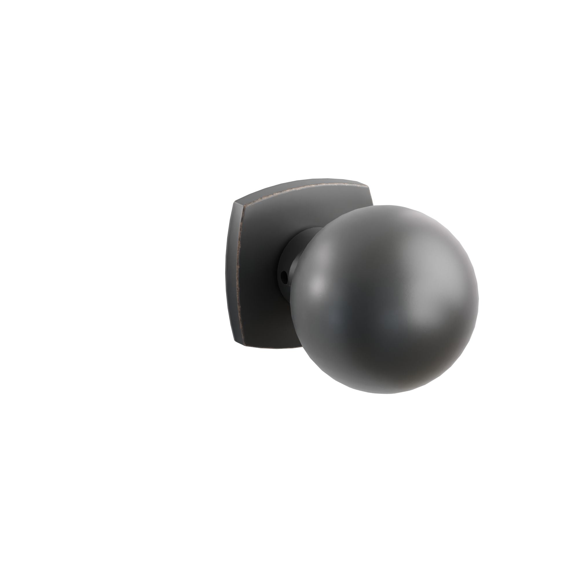 Emtek Orb Knob Set with Urban Modern Rosette