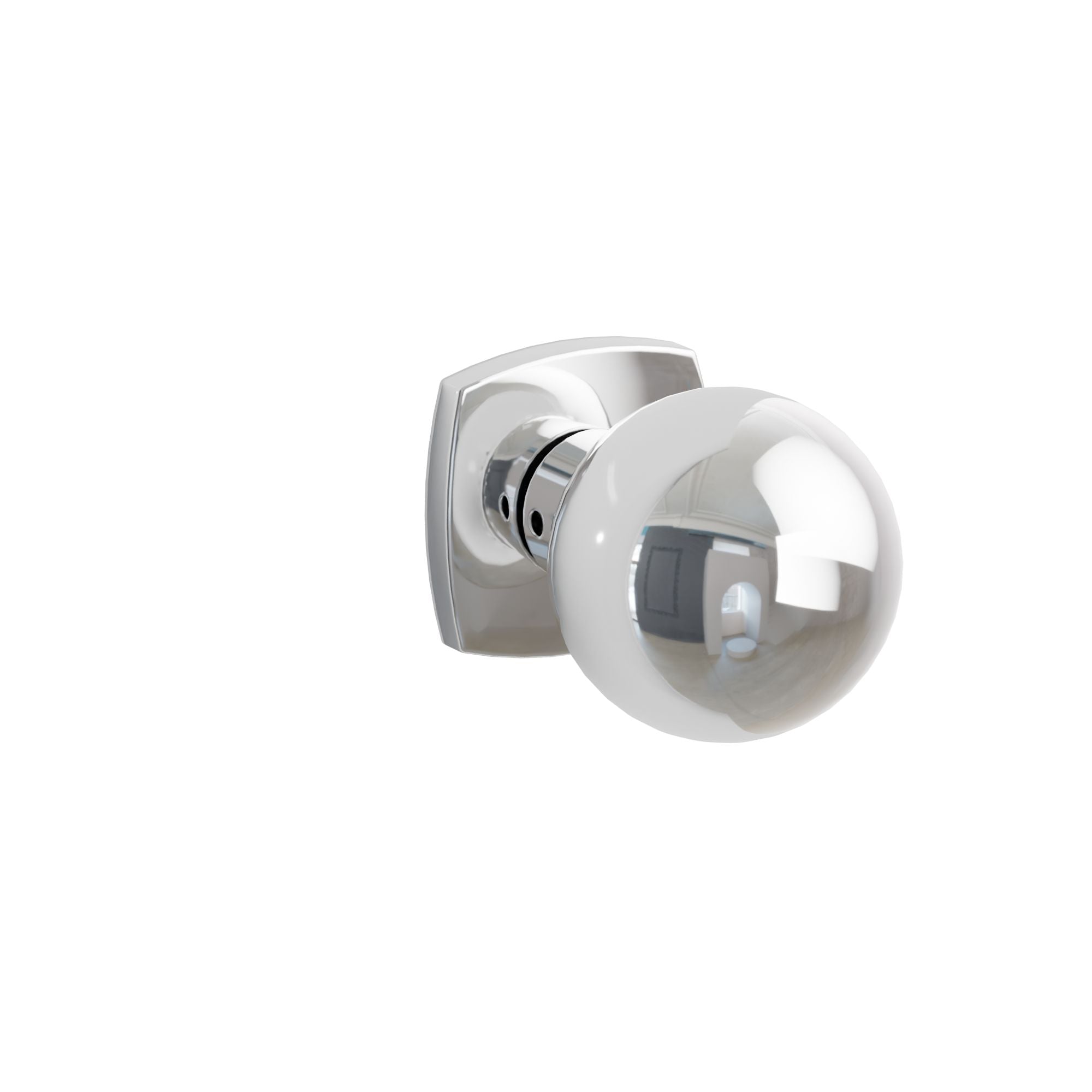 Emtek Concealed Fastener Orb Knob Set With Urban Modern Rosette