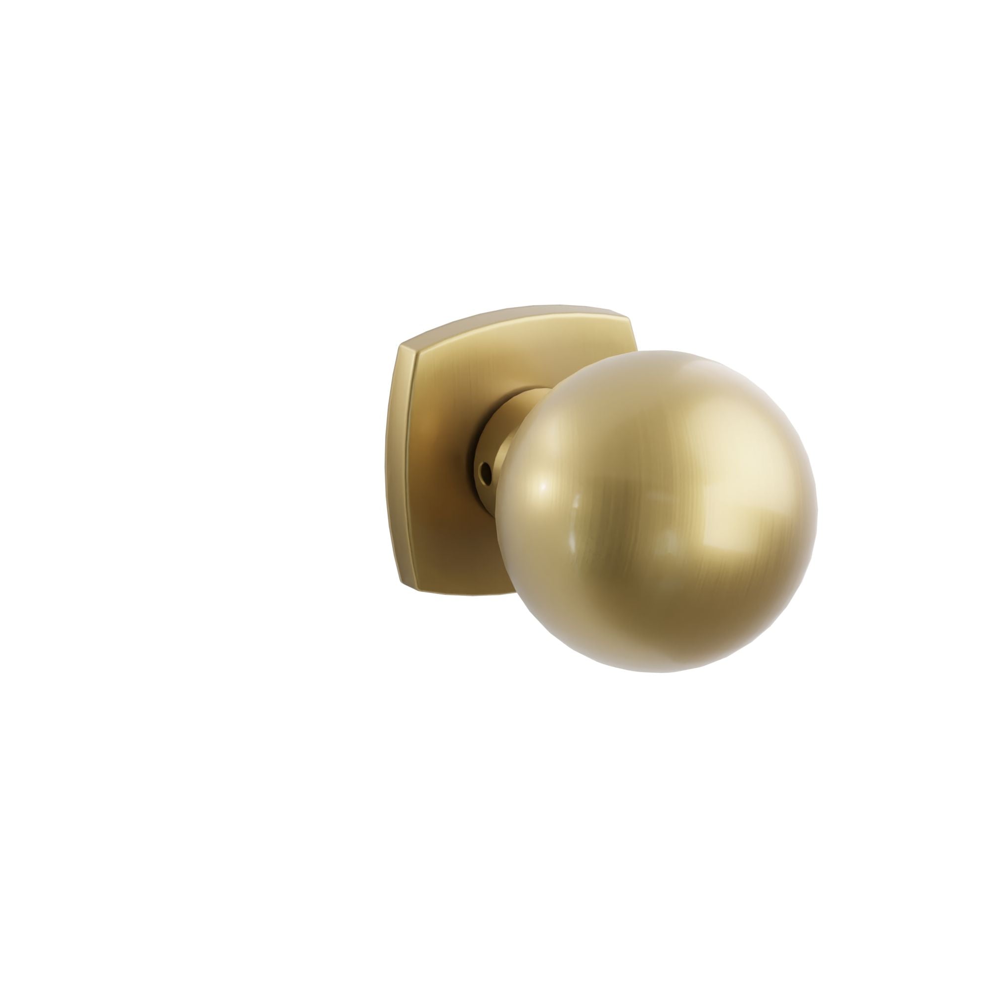 Emtek Concealed Fastener Orb Knob Set With Urban Modern Rosette