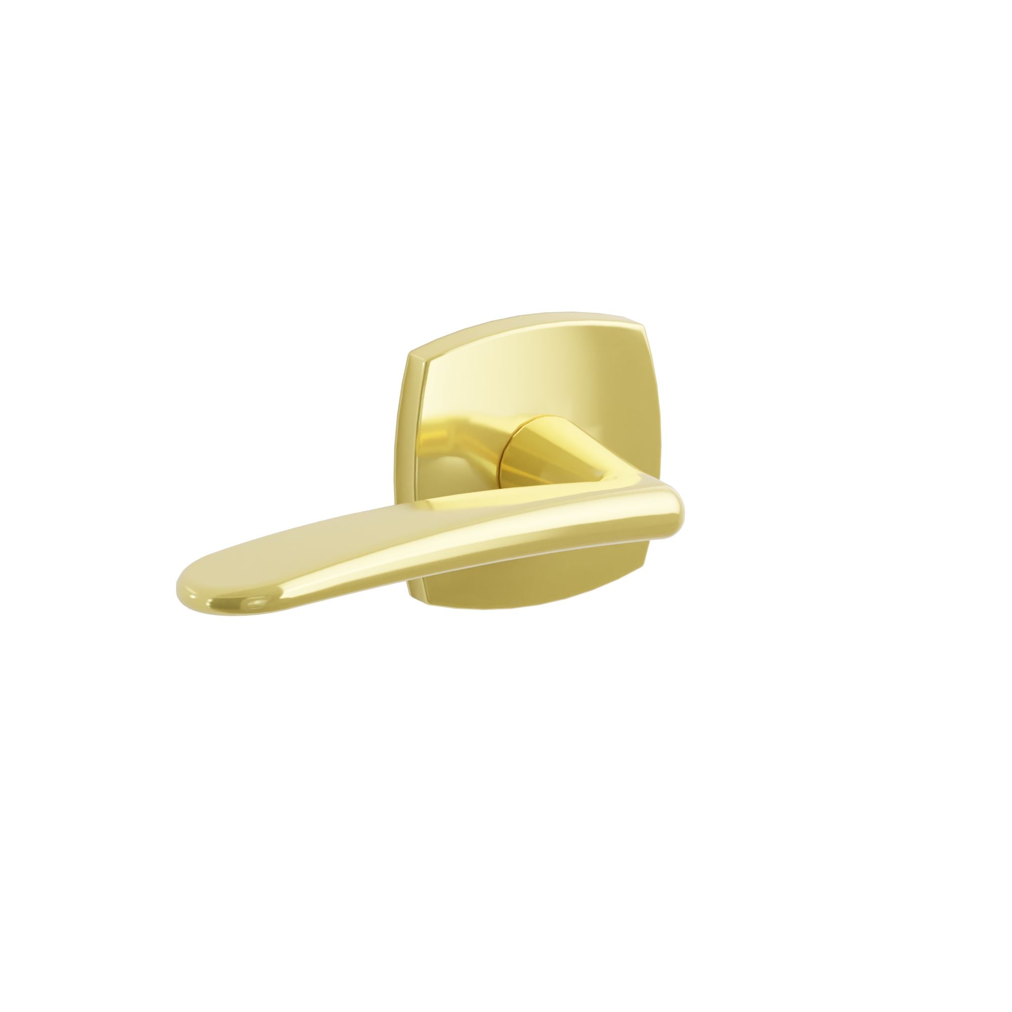 Emtek Concealed Fastener Poseidon Lever Set With Urban Modern Rosette