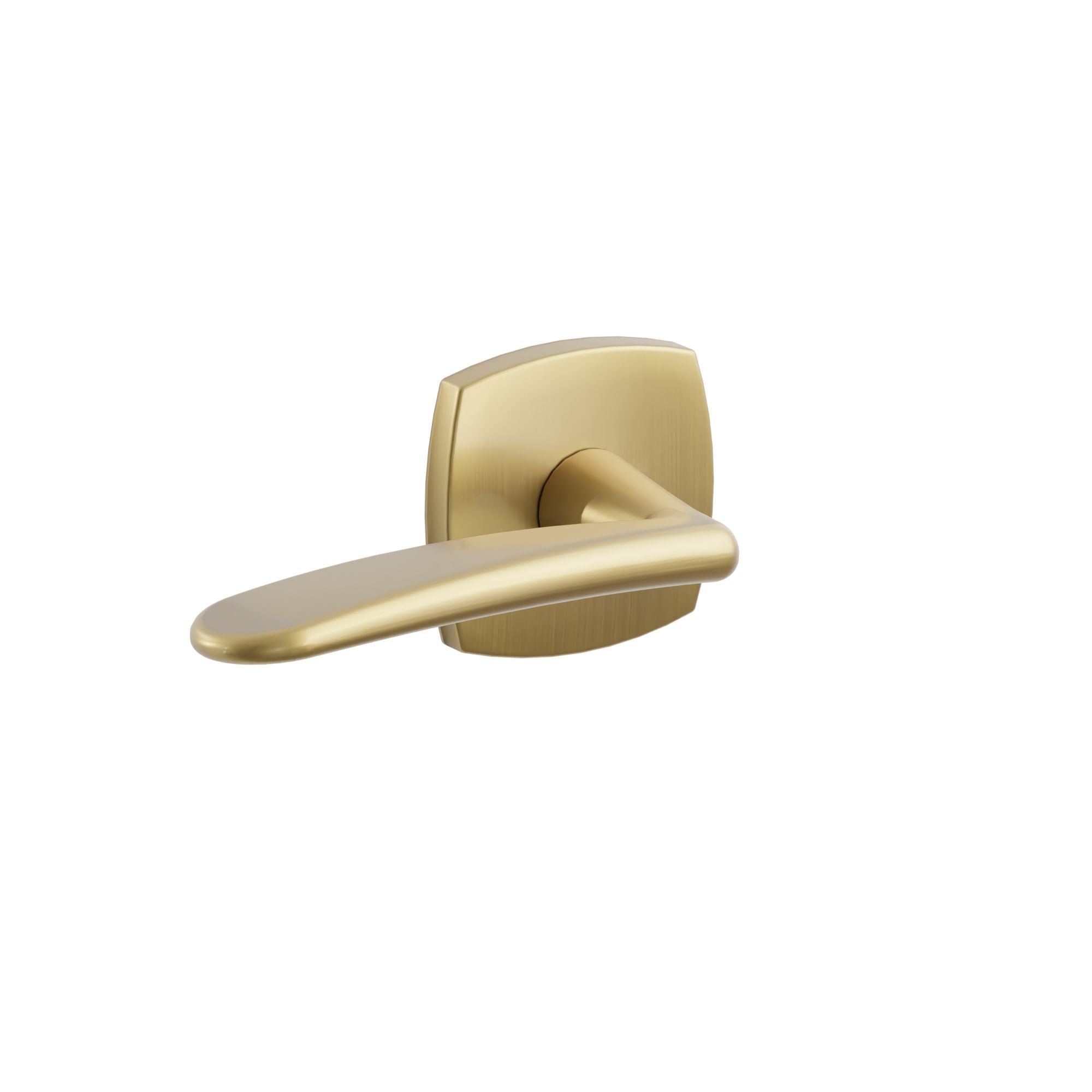 Emtek Concealed Fastener Poseidon Lever Set With Urban Modern Rosette