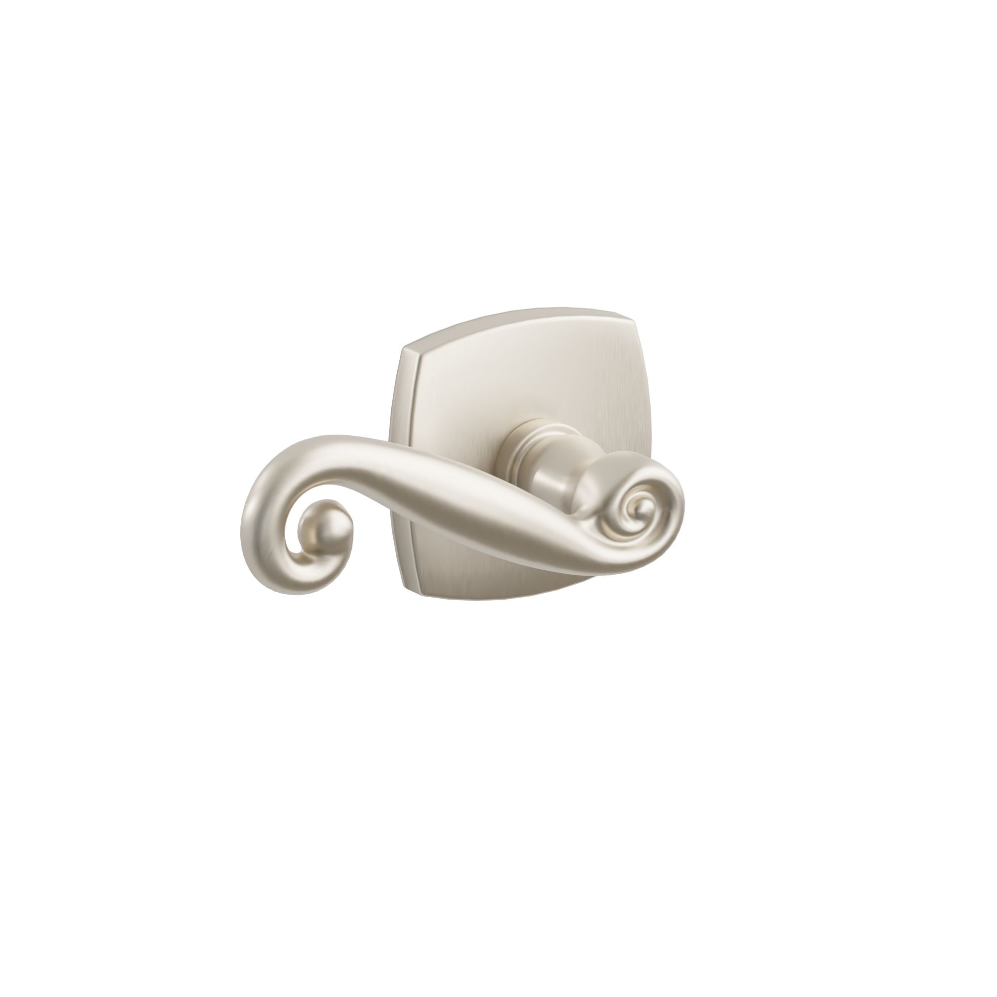 Emtek Concealed Fastener Rustic Lever Set With Urban Modern Rosette