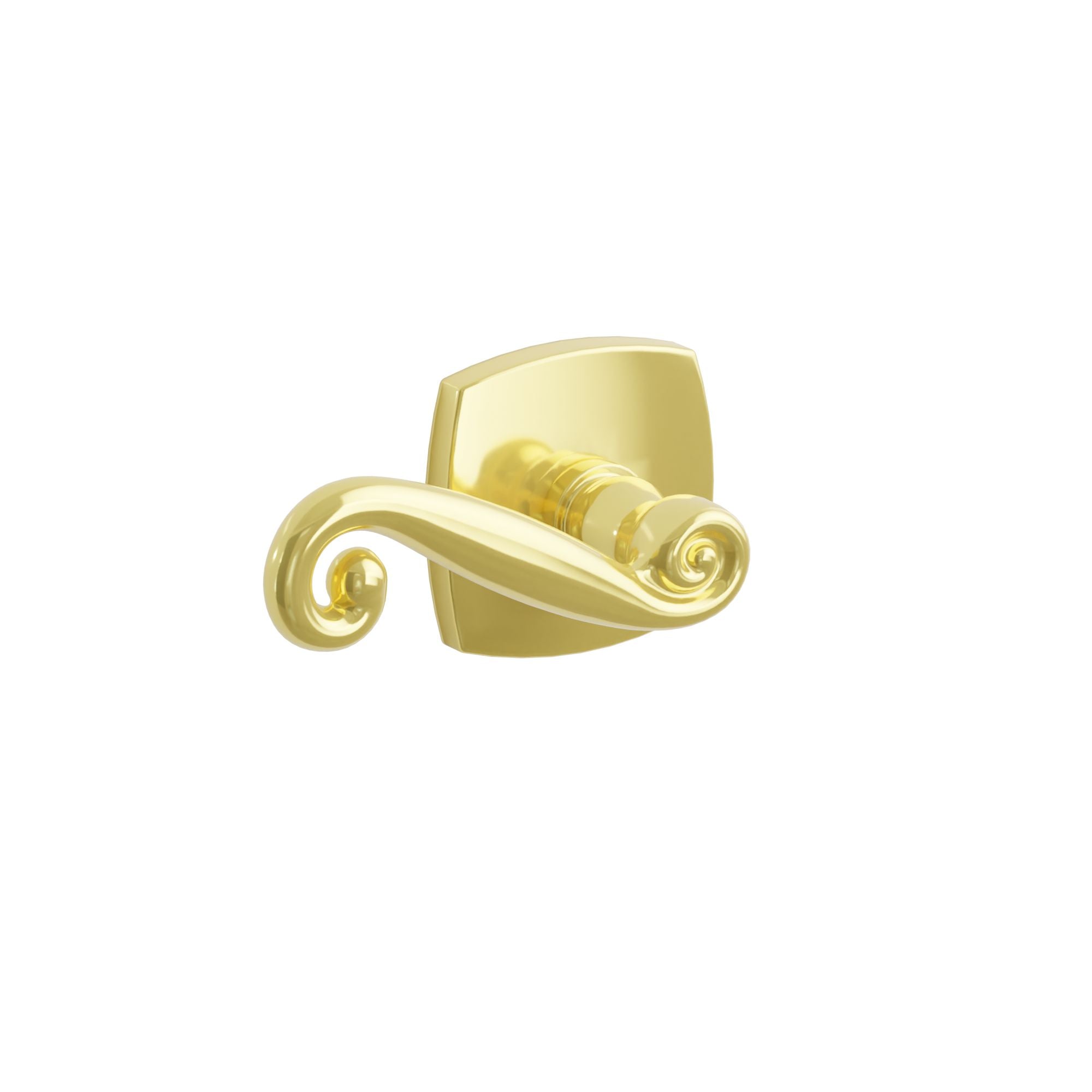 Emtek Concealed Fastener Rustic Lever Set With Urban Modern Rosette