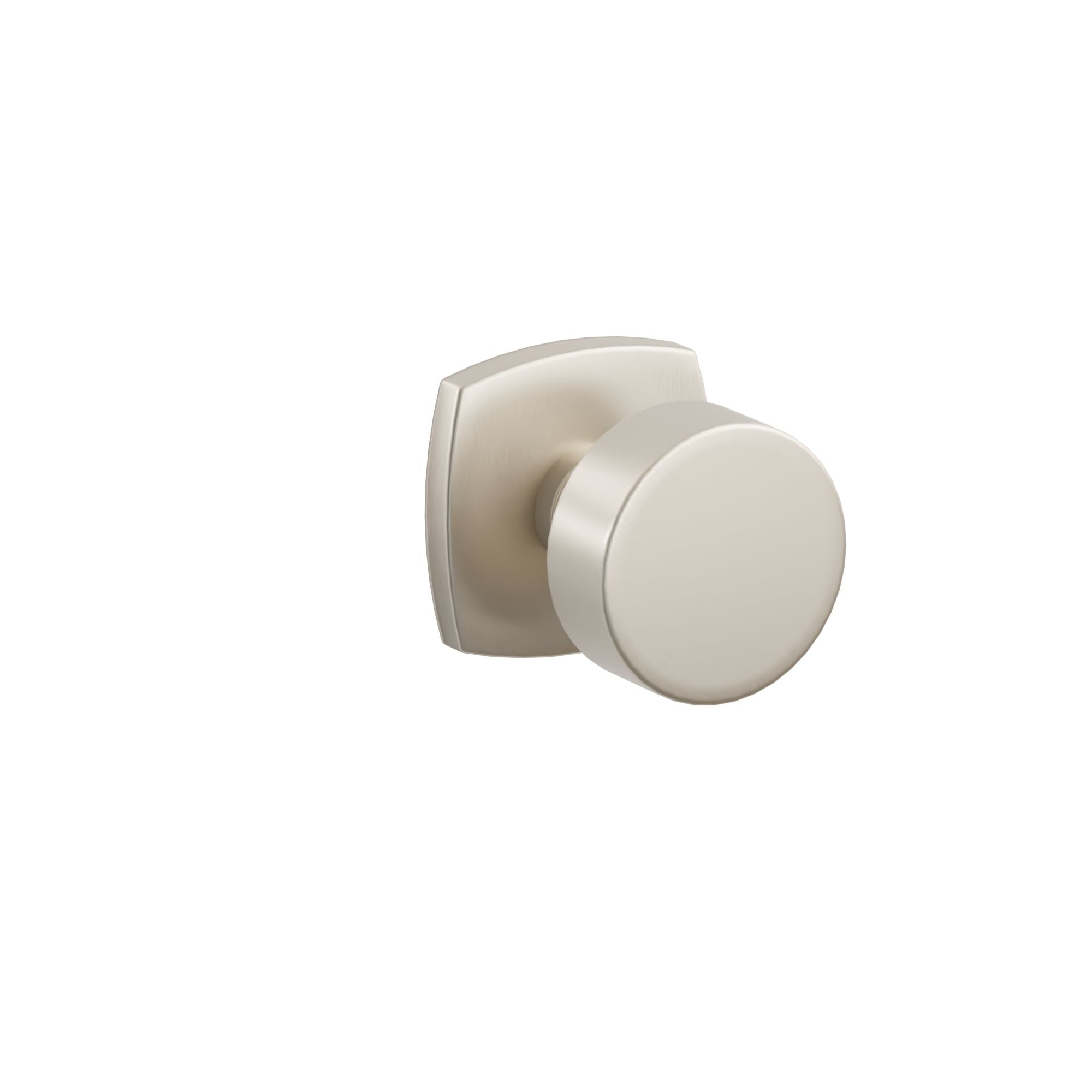 Emtek Round Knob Set with Urban Modern Rosette