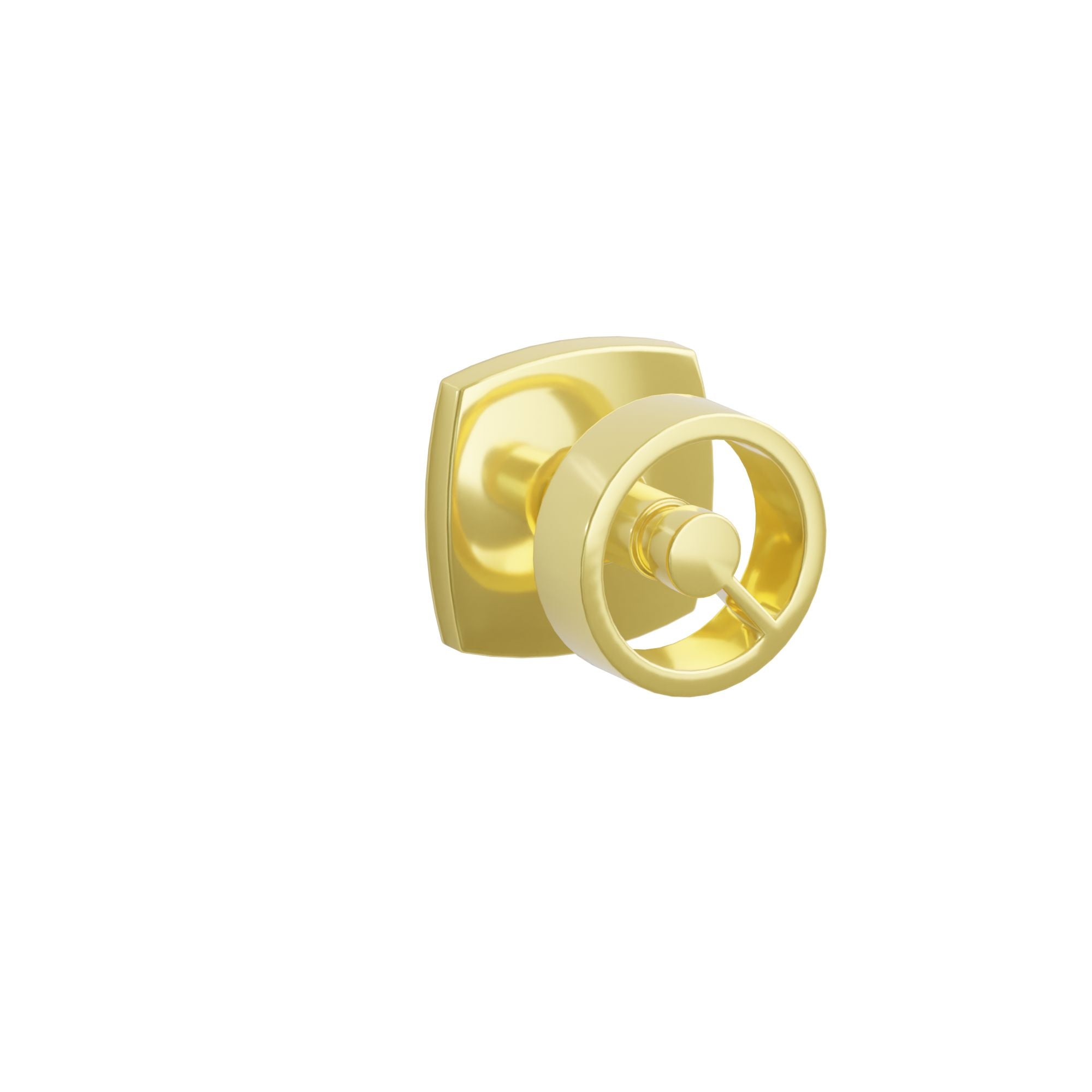 Emtek Concealed Fastener Spoke Knob Set With Urban Modern Rosette