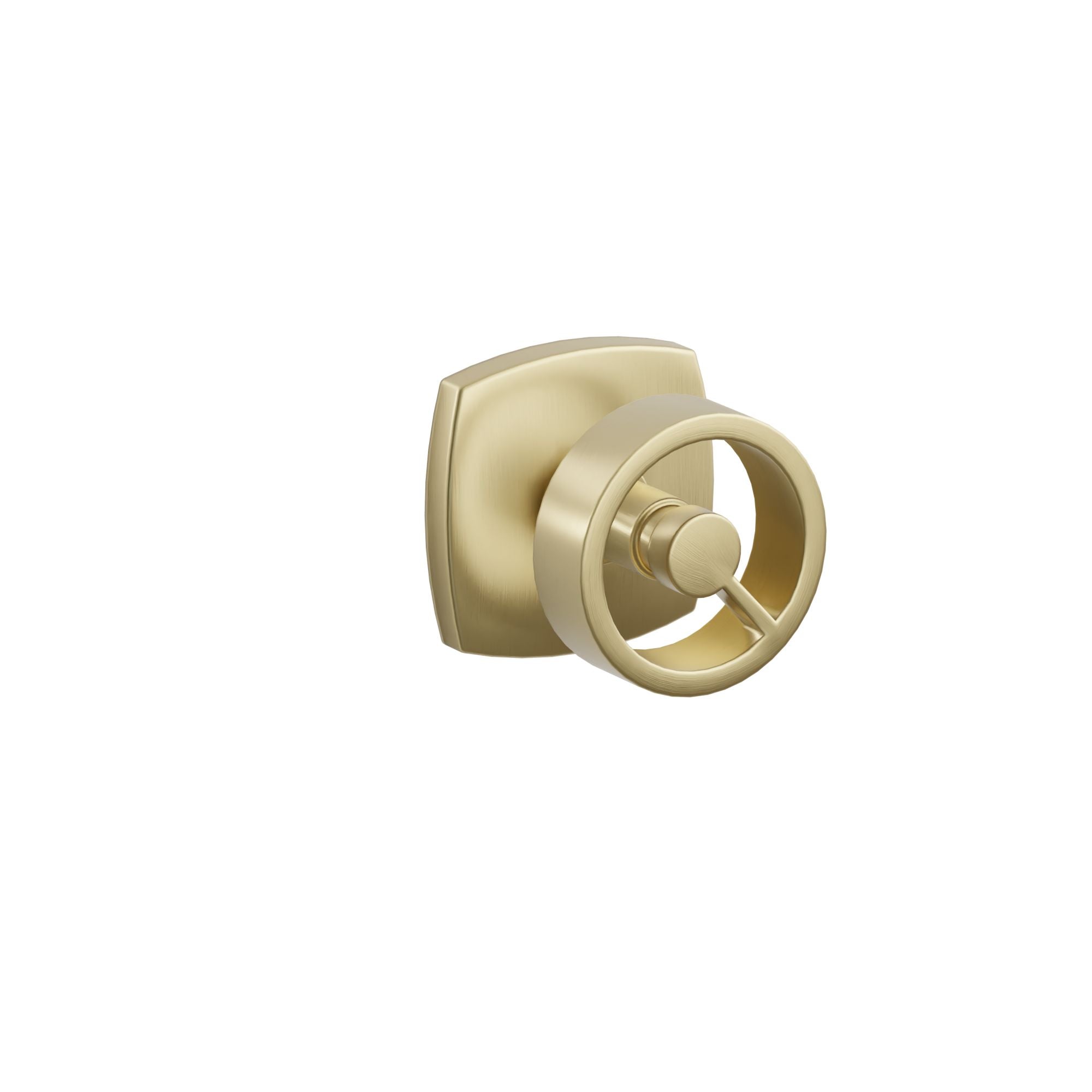 Emtek Concealed Fastener Spoke Knob Set With Urban Modern Rosette