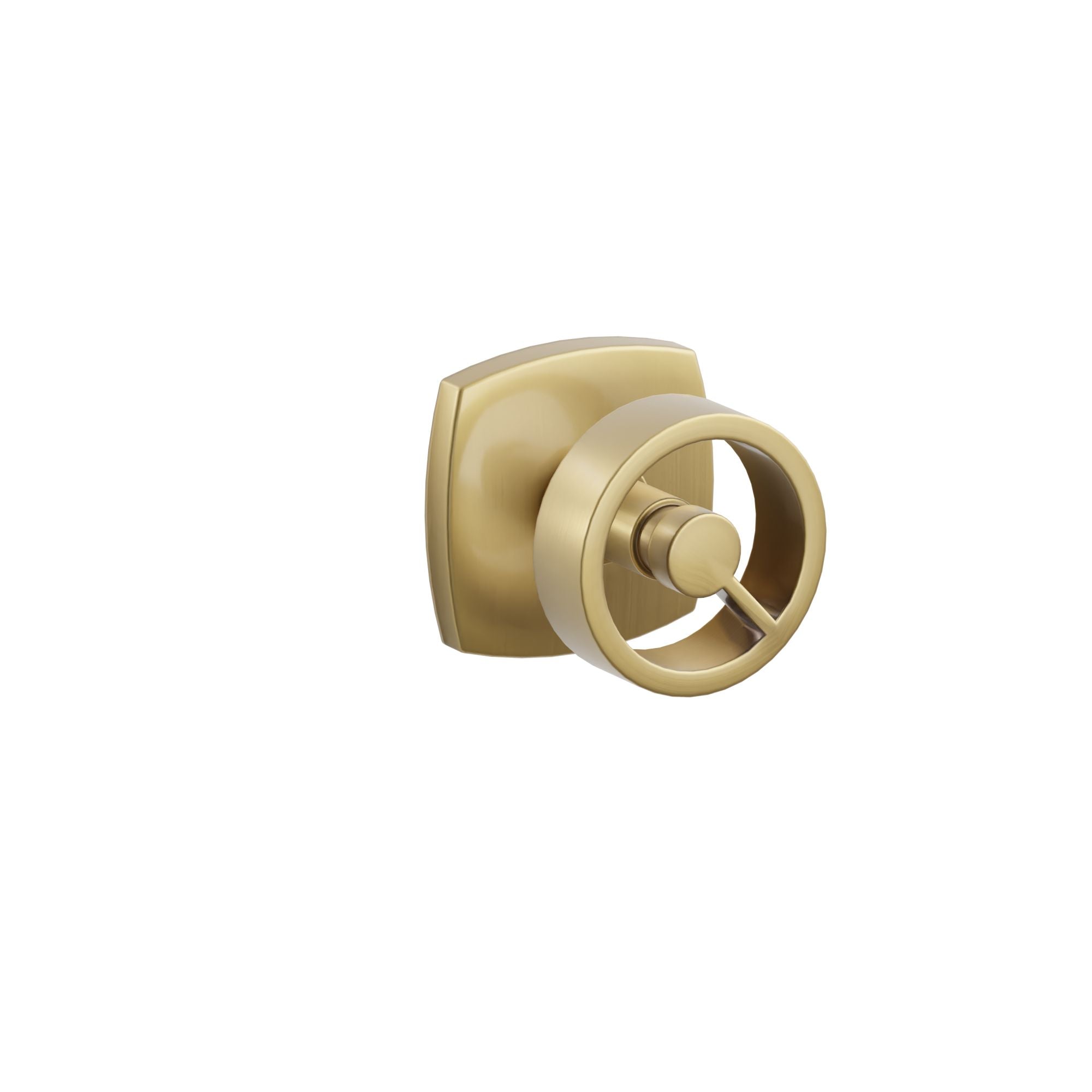 Emtek Concealed Fastener Spoke Knob Set With Urban Modern Rosette