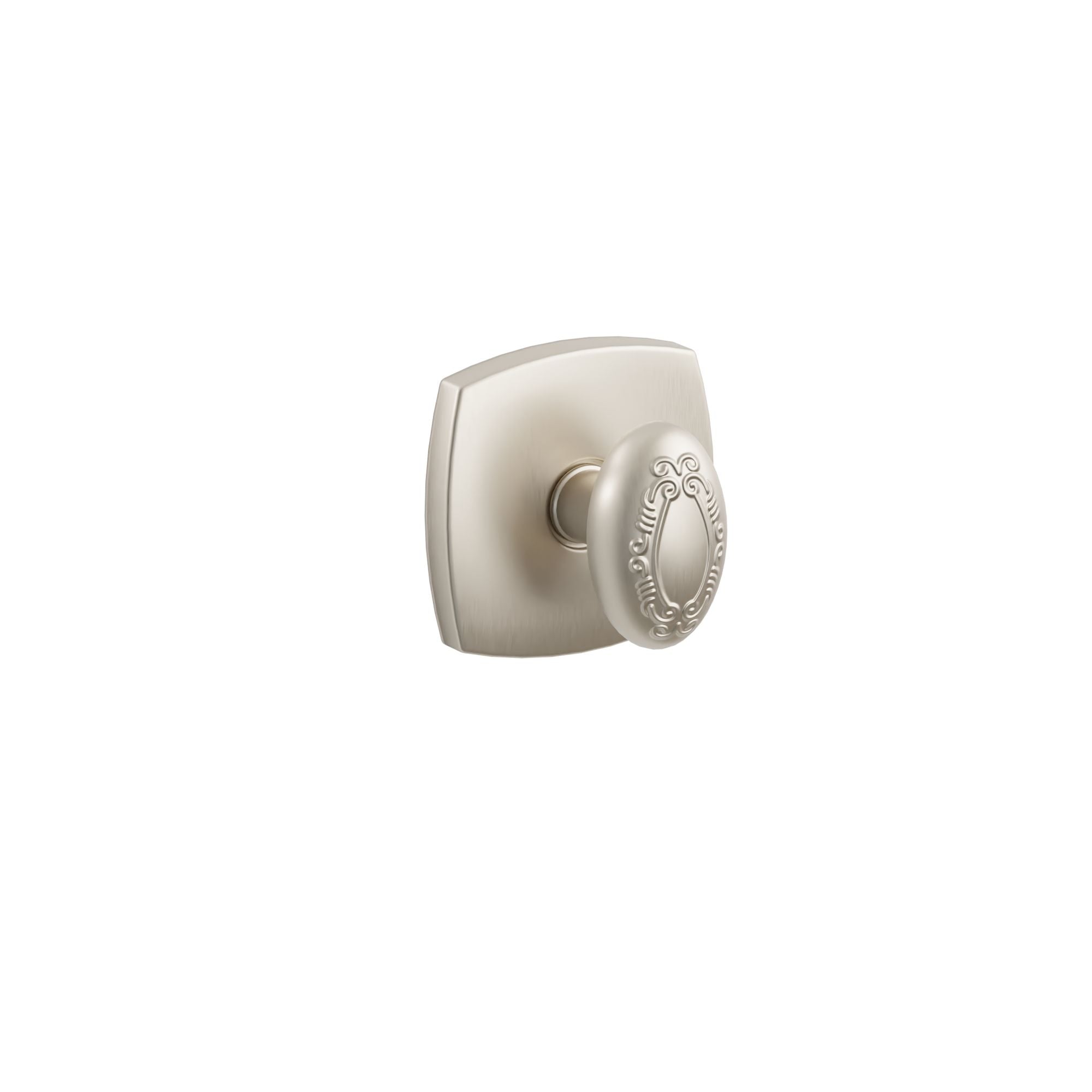 Emtek Concealed Fastener Victoria Knob Set With Urban Modern Rosette