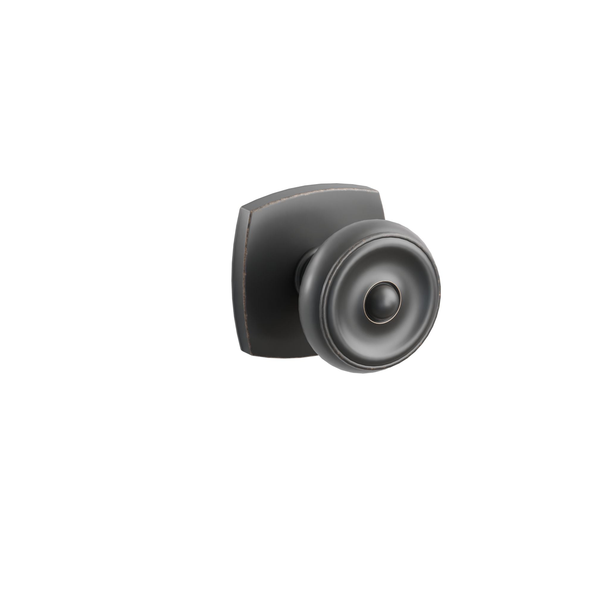 Emtek Concealed Fastener Waverly Knob Set With Urban Modern Rosette