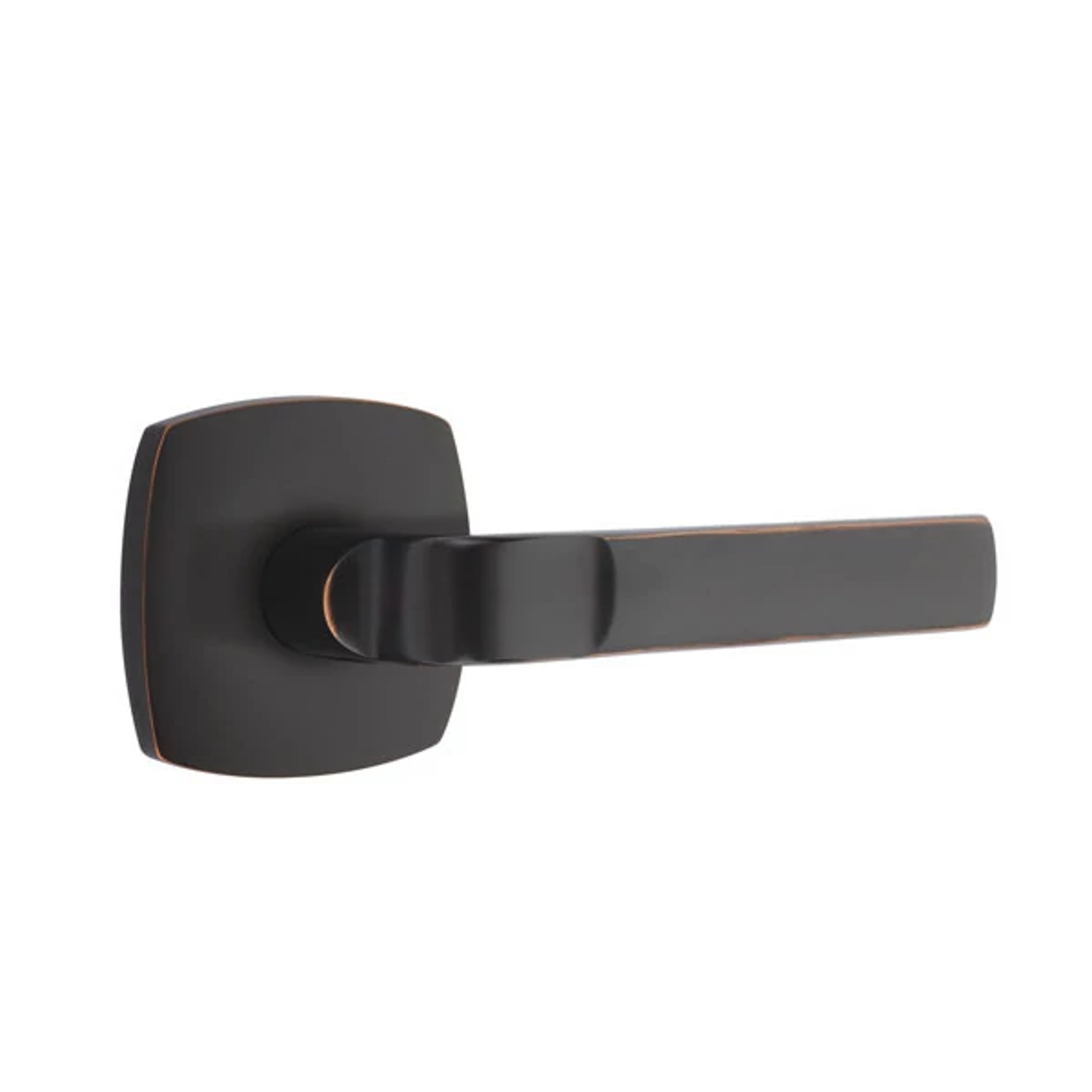 Emtek Concealed Fastener Aston Lever Set with Urban Modern Rosette