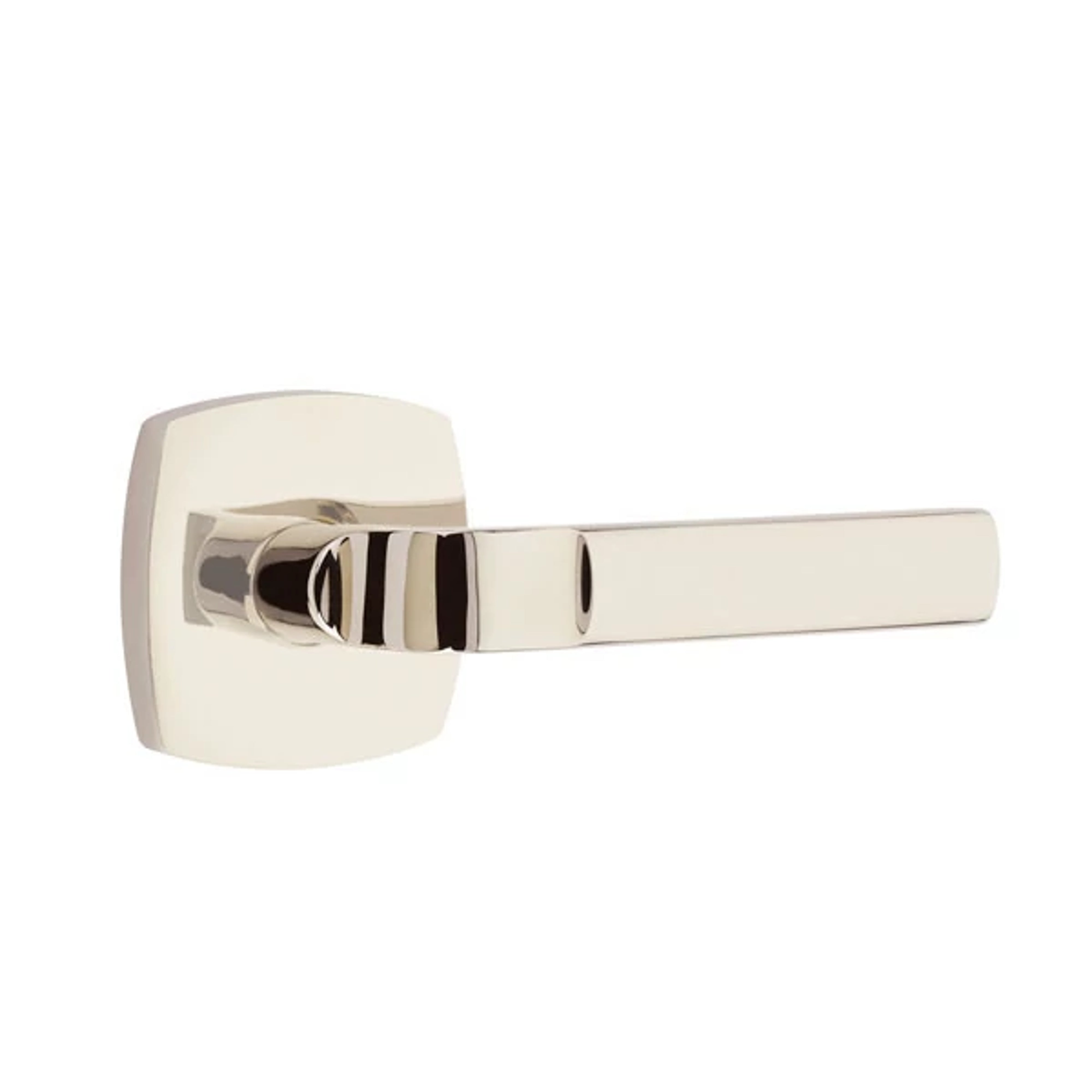 Emtek Aston Lever Set with Urban Modern Rosette