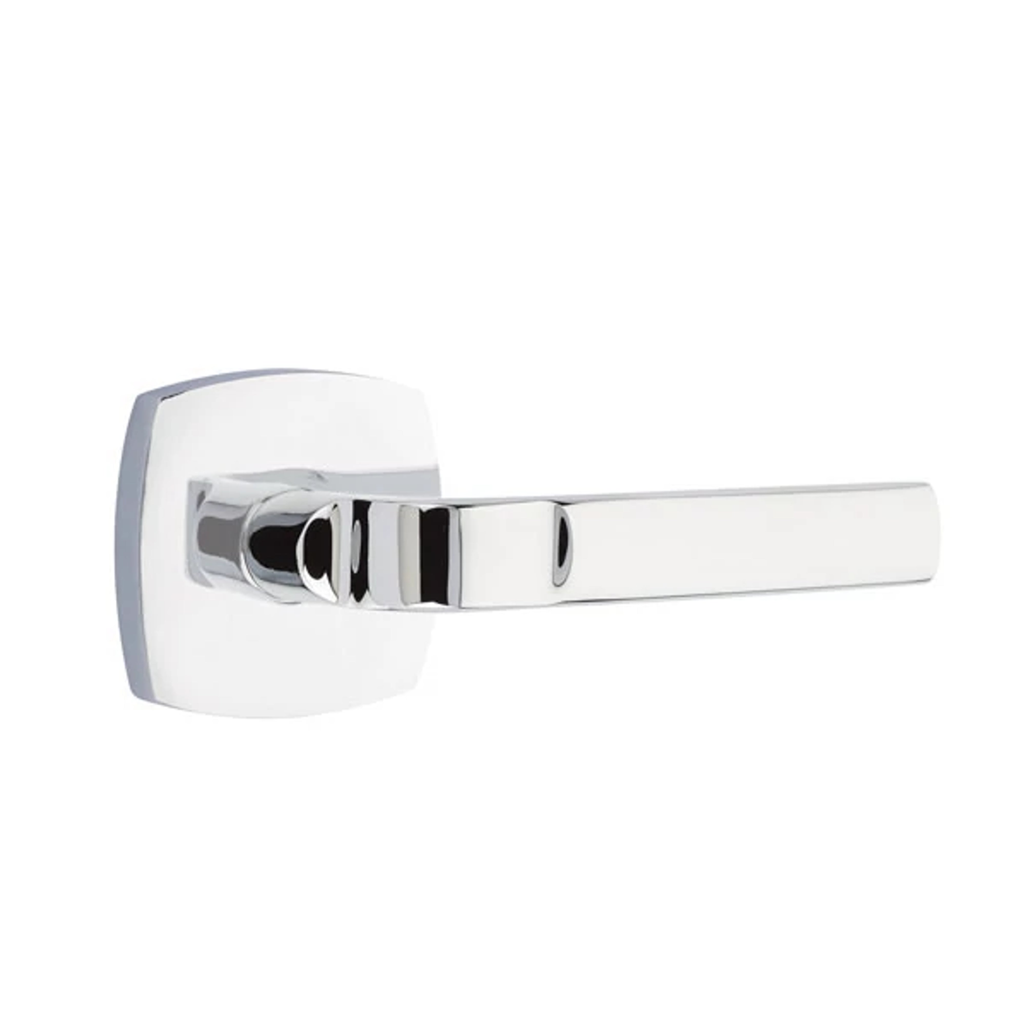 Emtek Aston Lever Set with Urban Modern Rosette