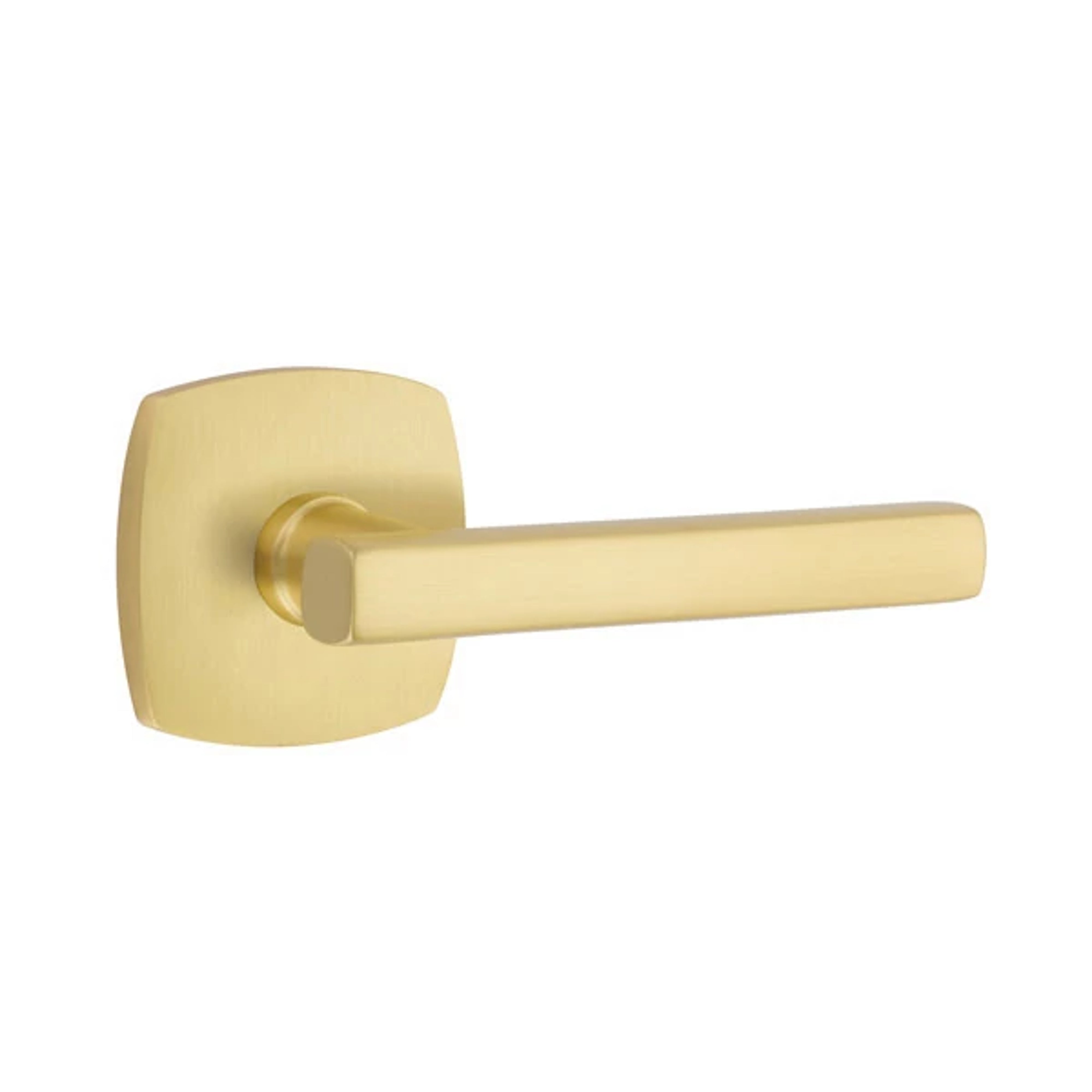 Emtek Concealed Fastener Freestone Lever Set with Urban Modern Rosette