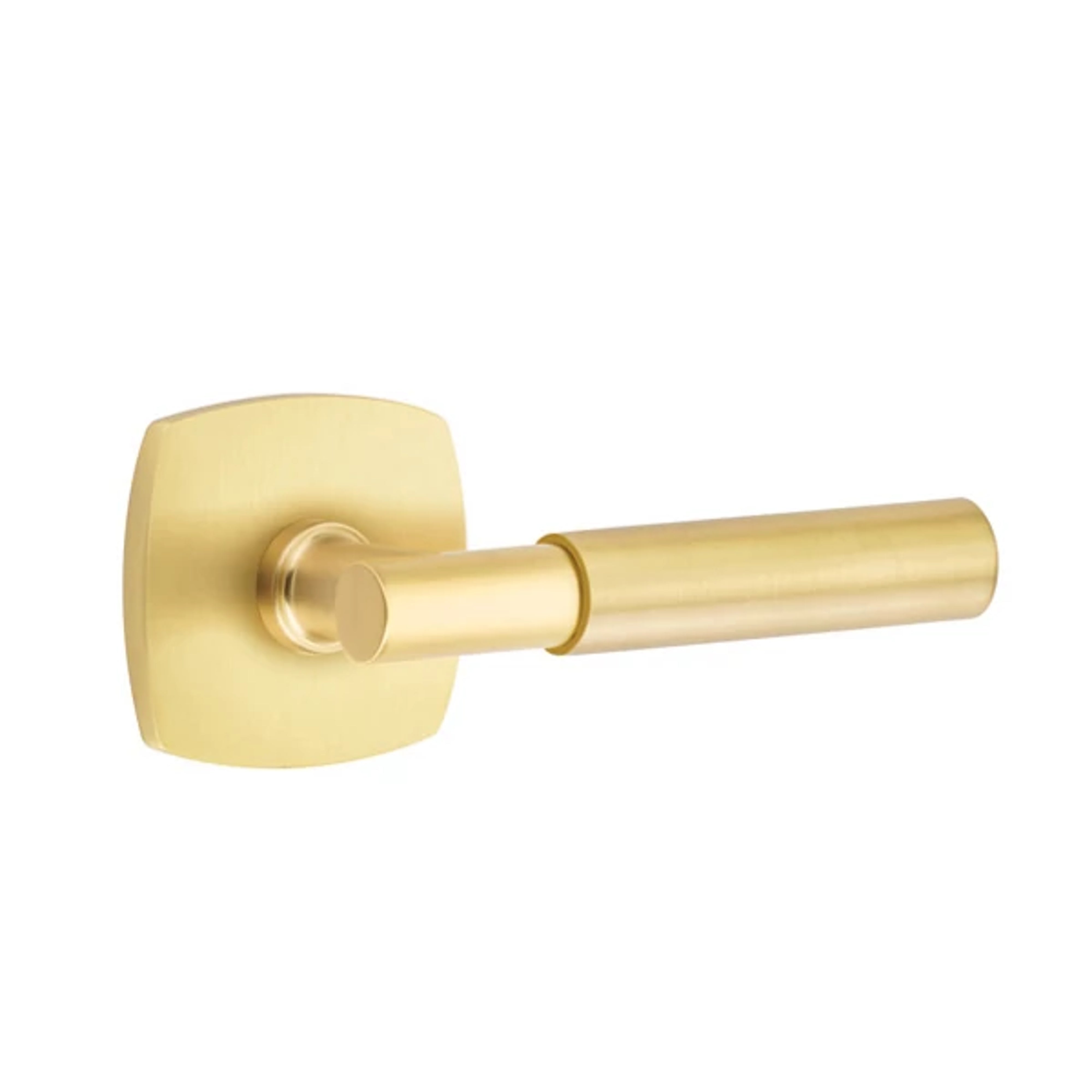 Emtek Concealed Fastener Myles Lever Set with Urban Modern Rosette